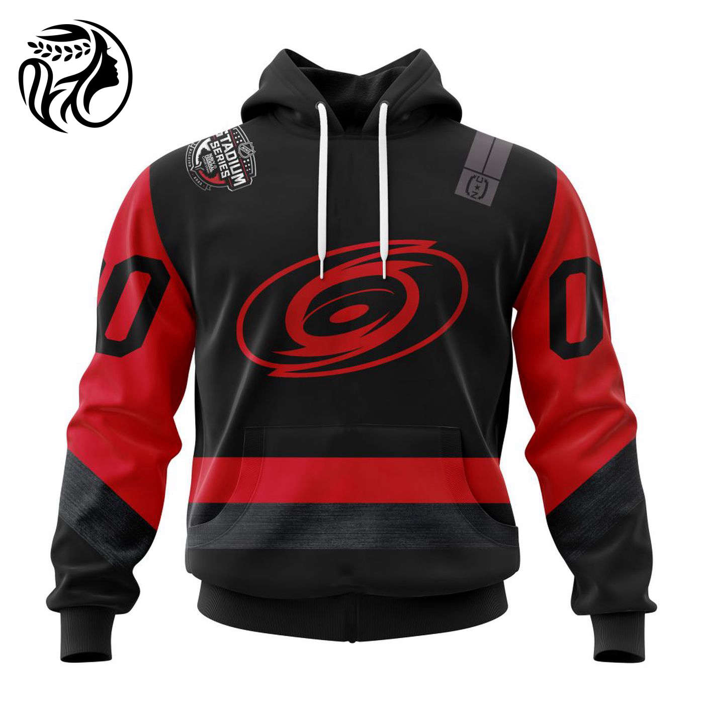 NHL Carolina Hurricanes 2023 Stadium Series Kits 3d Printed Hoodie 3d Printed Hoodie