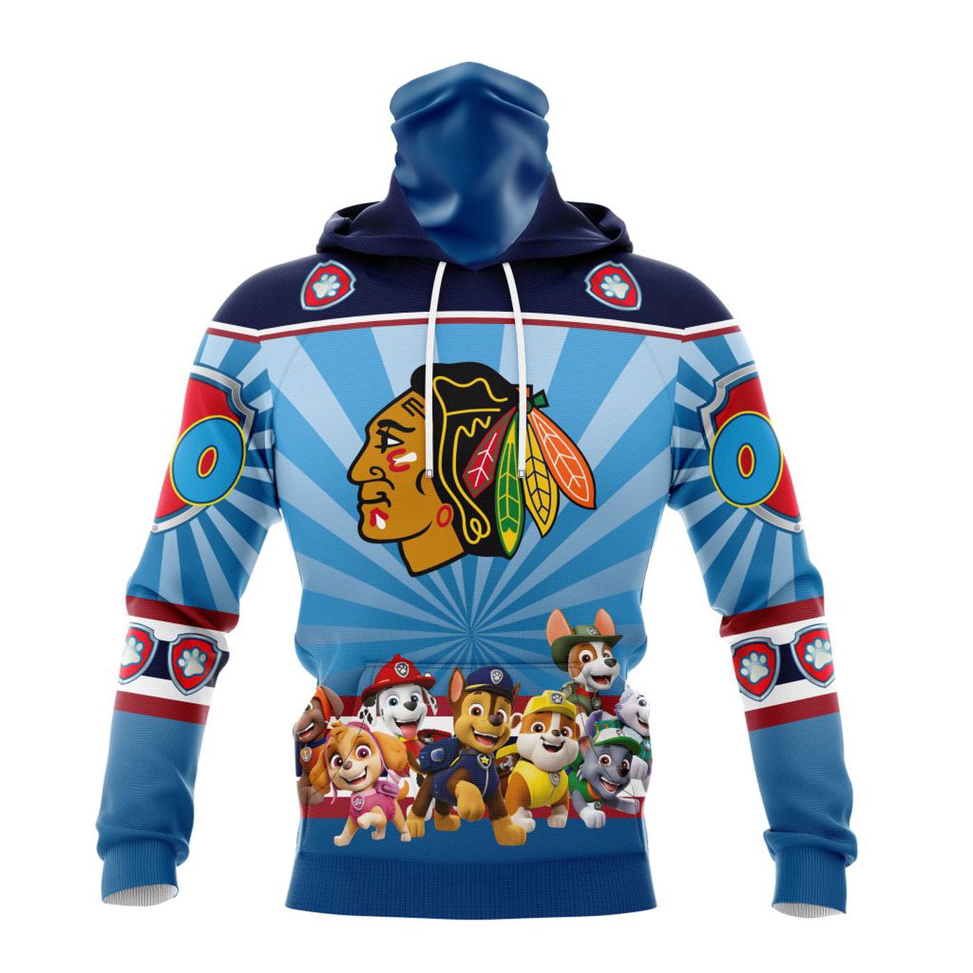 NHL Chicago Blackhawks Special Paw Patrol Kits ST2201 3d Printed Hoodie 3d Printed Hoodie NHL Chicago Blackhawks Special Paw Patrol Kits ST2201 3d Printed Hoodie 3d Printed Hoodie