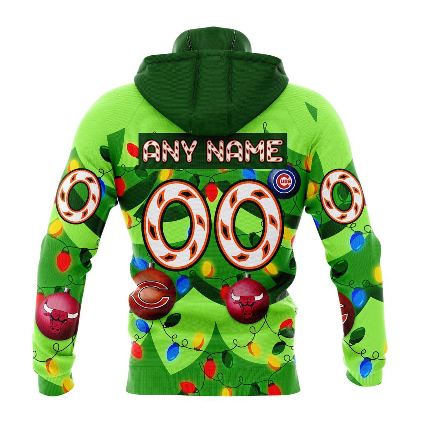 NHL Chicago BlackHawks | Specialized Unisex Kits With Unisex Kits With Christmass Tree Color And City’s Sport Teams 3d Printed Hoodie 3d Printed Hoodie
