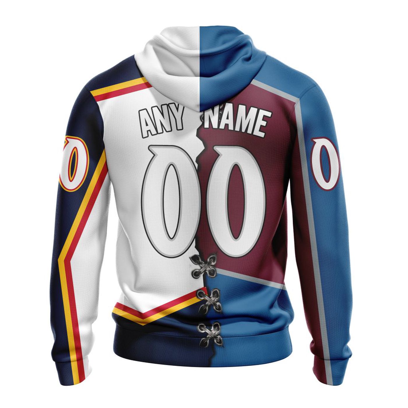 NHL Colorado Avalanche Special Home Mix Reverse Retro Personalized Kits 3d Printed Hoodie 3d Printed Hoodie