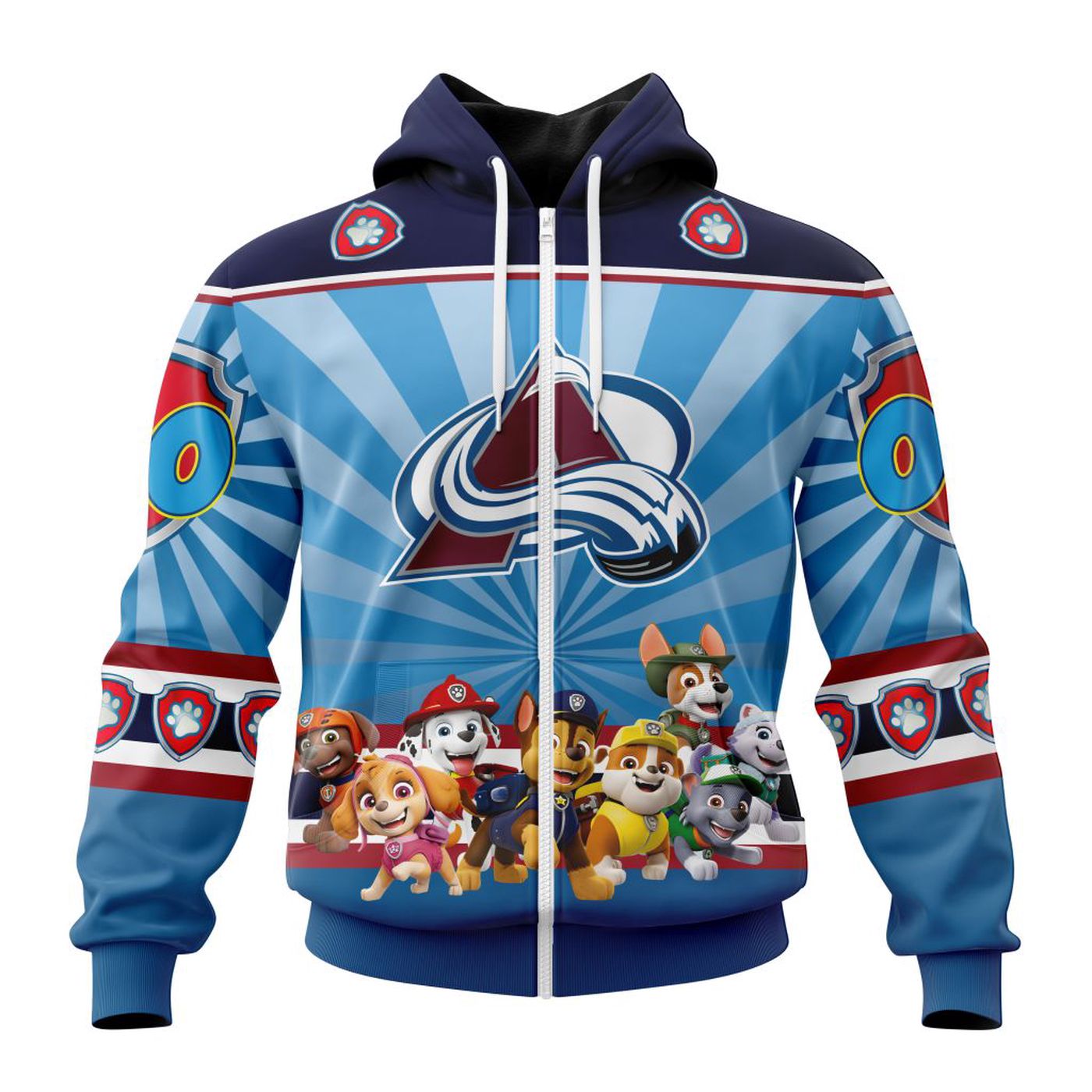 NHL Colorado Avalanche Special Paw Patrol Kits ST2201 3d Printed Hoodie 3d Printed Hoodie