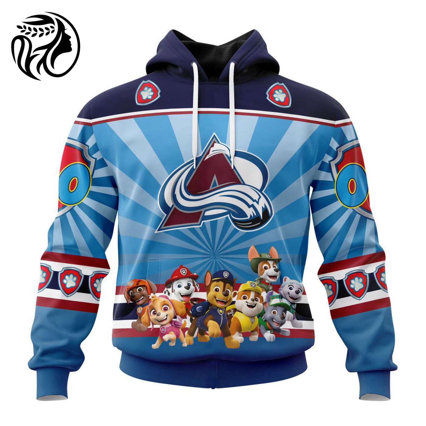 NHL Colorado Avalanche Special Paw Patrol Kits ST2201 3d Printed Hoodie 3d Printed Hoodie