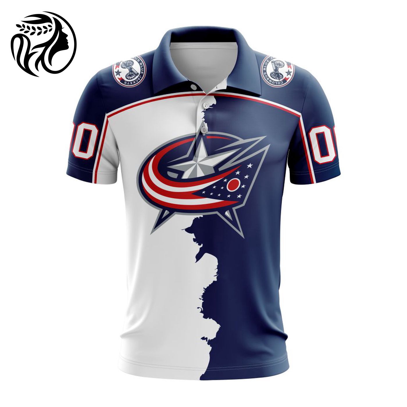 NHL Columbus Blue Jackets Personalize 2023 Home Mix Away Kits 3d Printed Hoodie 3d Printed Hoodie