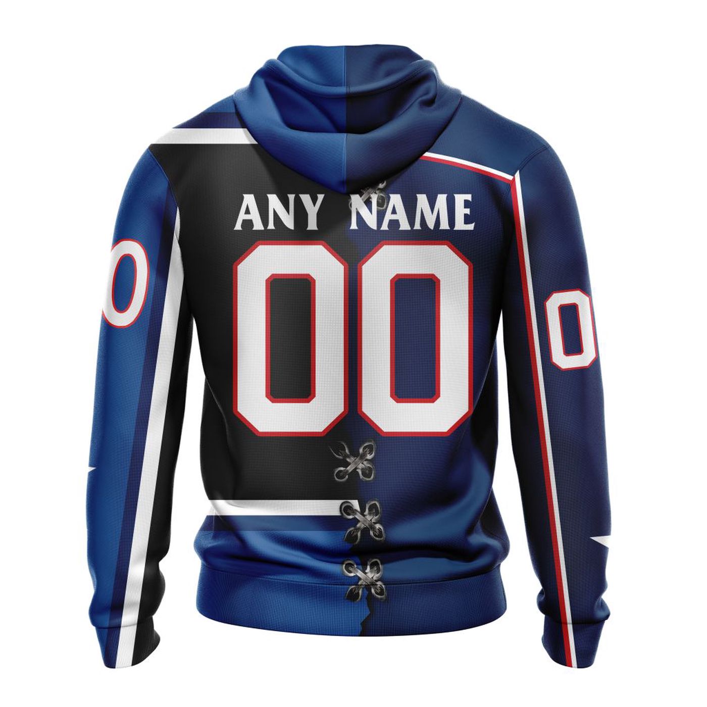 NHL Columbus Blue Jackets Special Home Mix Reverse Retro Personalized Kits 3d Printed Hoodie 3d Printed Hoodie