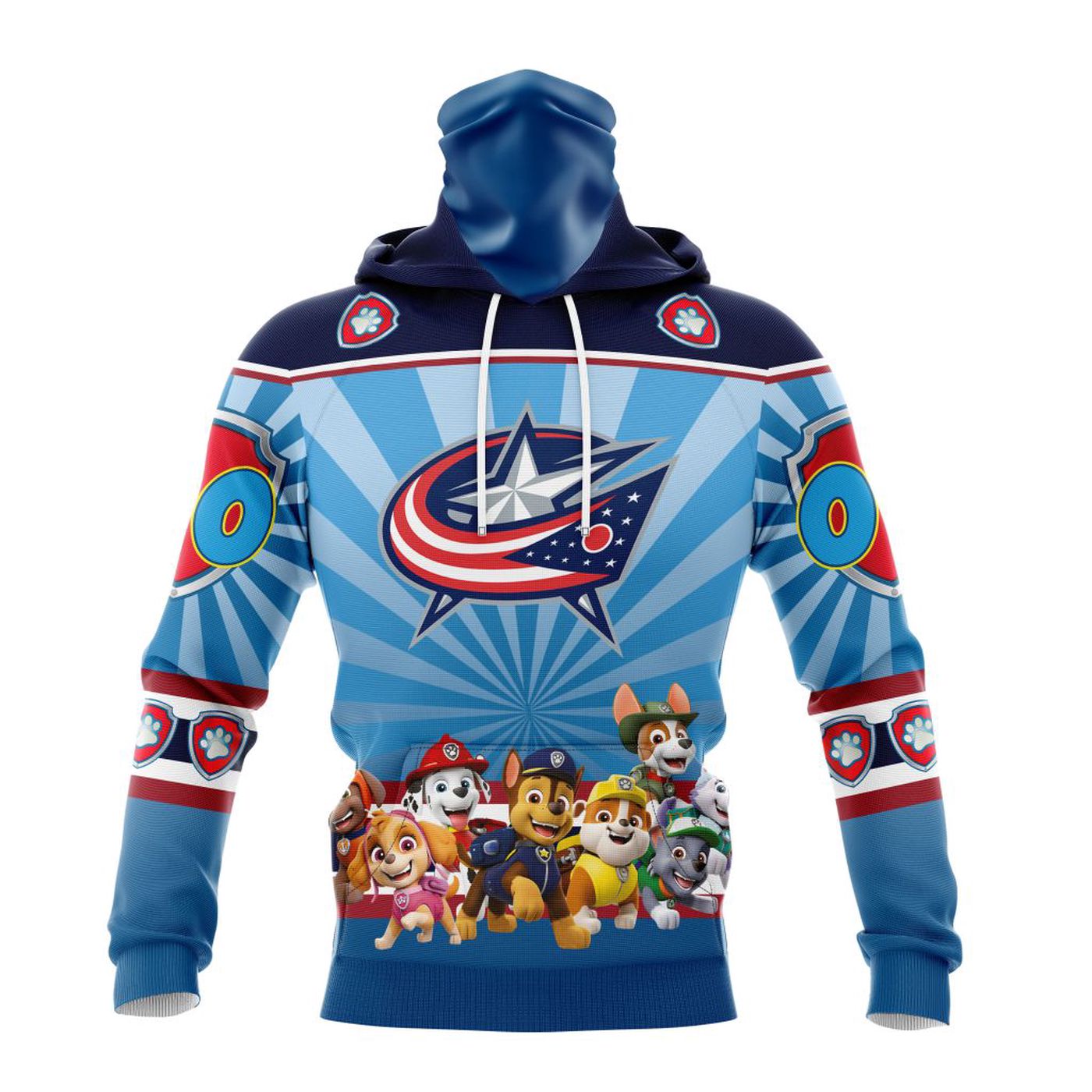 NHL Columbus Blue Jackets Special Paw Patrol Kits ST2201 3d Printed Hoodie 3d Printed Hoodie NHL Columbus Blue Jackets Special Paw Patrol Kits ST2201 3d Printed Hoodie 3d Printed Hoodie