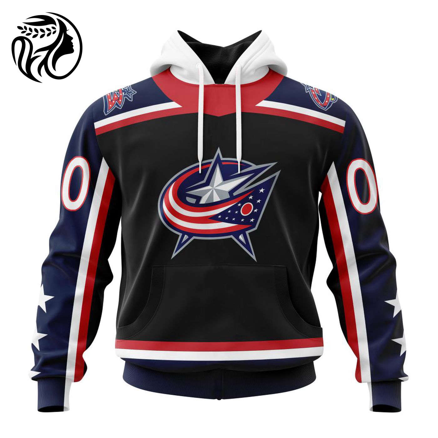 NHL Columbus Blue Jackets | Specialized Unisex Kits With Retro Concepts 3d Printed Hoodie 3d Printed Hoodie