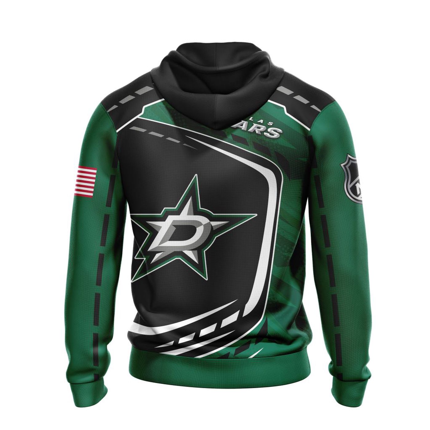 NHL Dallas Stars | Specialized 2022 Concepts Kits 3d Printed Hoodie 3d Printed Hoodie