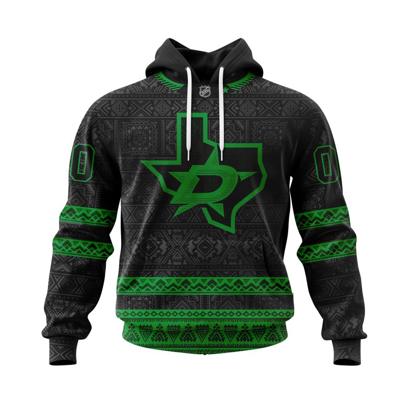 NHL Dallas Stars | Specialized 2022 Concepts Kits V1 3d Printed Hoodie 3d Printed Hoodie