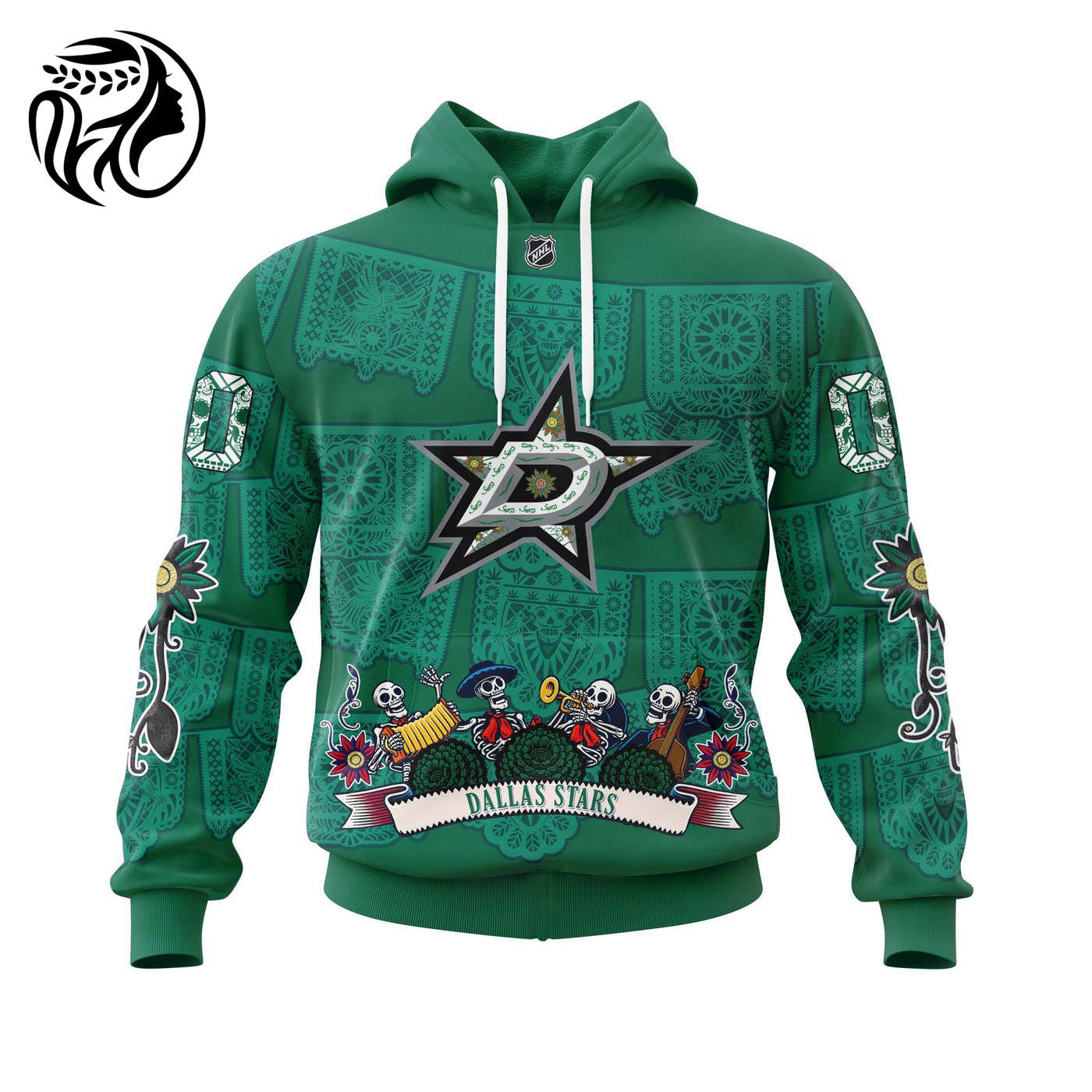 NHL Dallas Stars |  Specialized Heritage Kits V0422 3d Printed Hoodie 3d Printed Hoodie