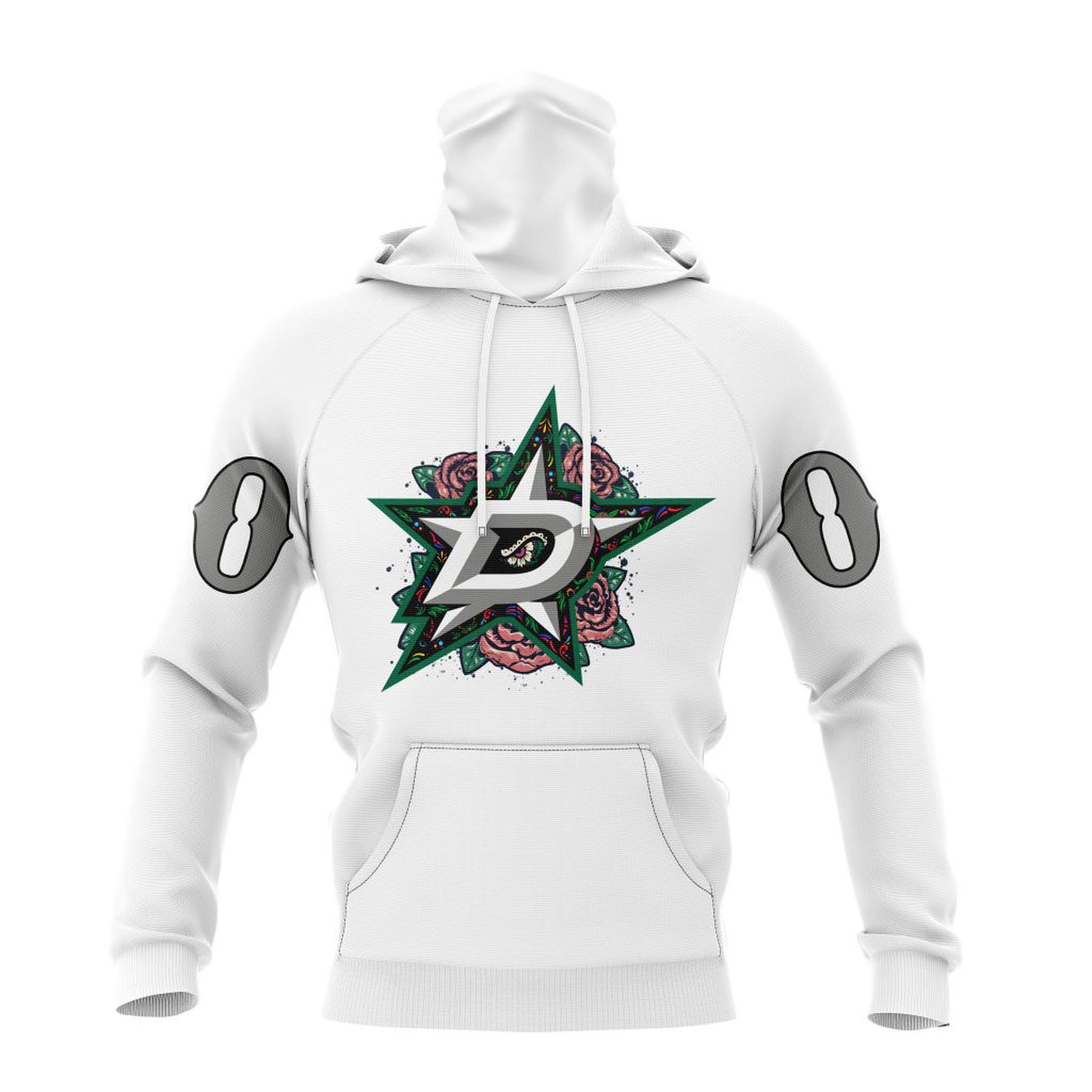 NHL Dallas Stars | Specialized Unisex Kits Dia De Muertos 3d Printed Hoodie 3d Printed Hoodie