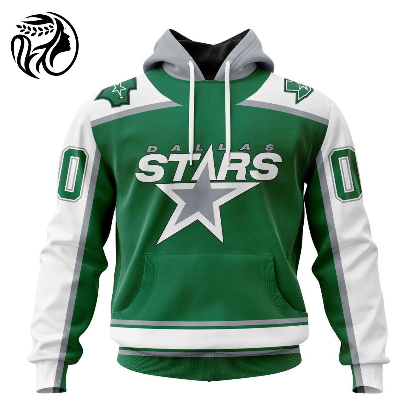 NHL Dallas Stars | Specialized Unisex Kits With Retro Concepts 3d Printed Hoodie 3d Printed Hoodie