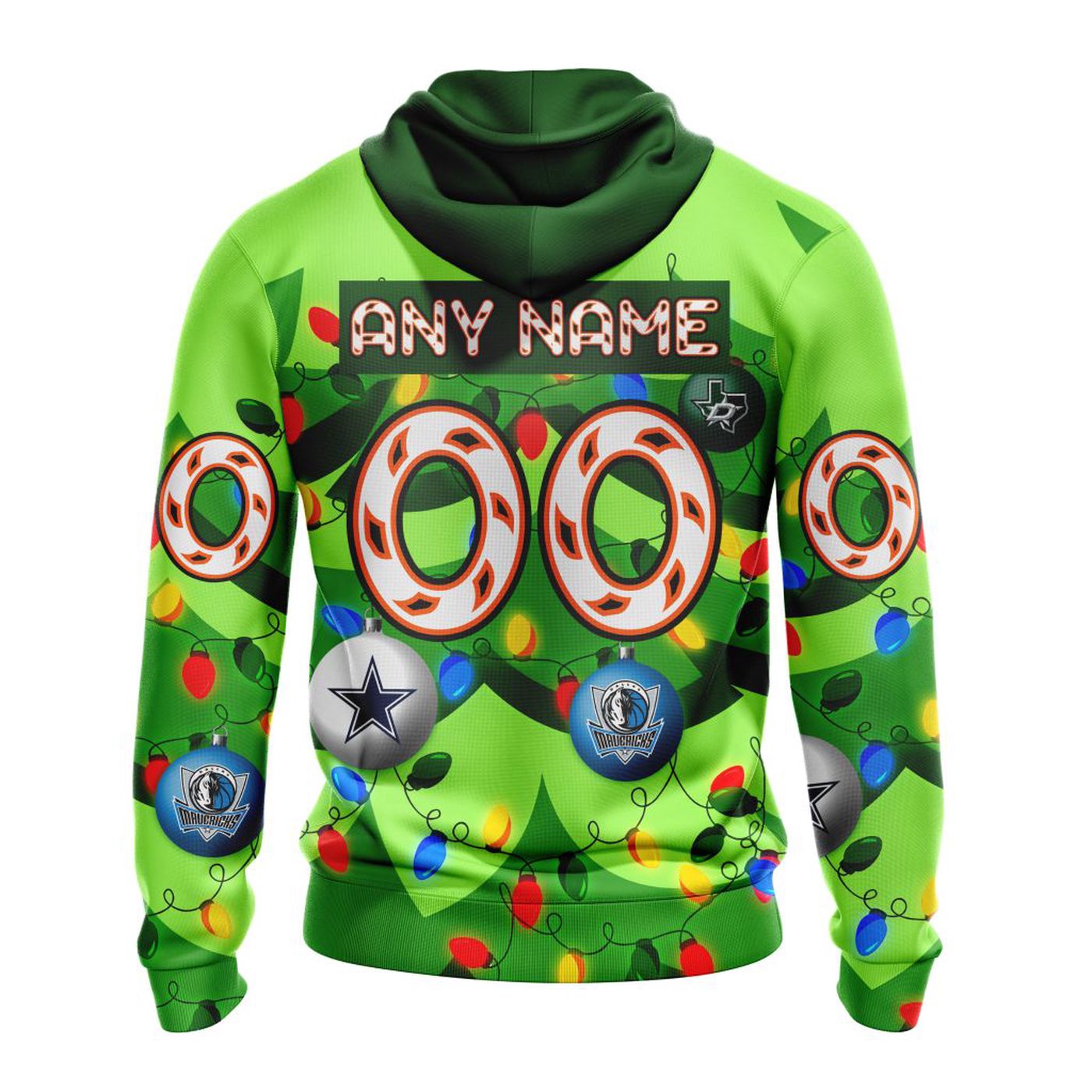 NHL Dallas Stars | Specialized Unisex Kits With Unisex Kits With Christmass Tree Color And City’s Sport Teams 3d Printed Hoodie 3d Printed Hoodie