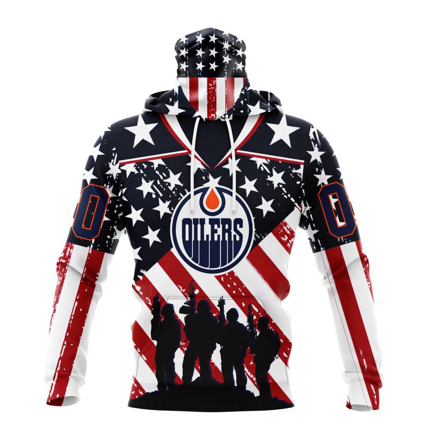 NHL Edmonton Oilers | Specialized Kits For Honor US’s Military 3d Printed Hoodie 3d Printed Hoodie