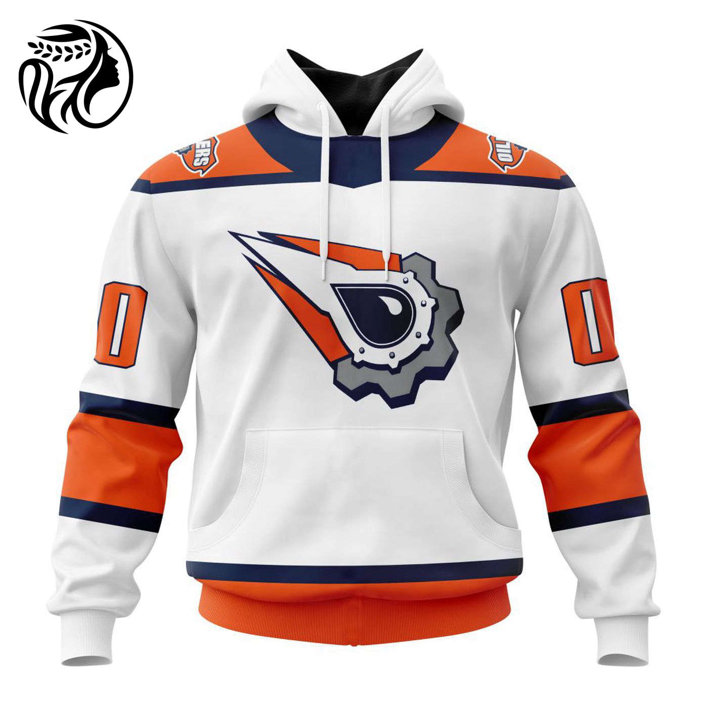 NHL Edmonton Oilers | Specialized Unisex Kits With Retro Concepts 3d Printed Hoodie 3d Printed Hoodie
