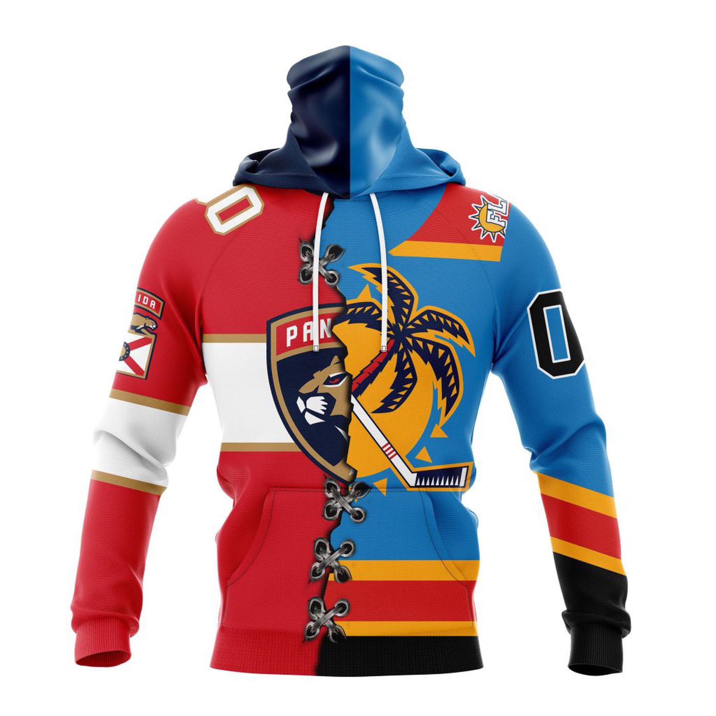 NHL Florida Panthers Special Home Mix Reverse Retro Personalized Kits 3d Printed Hoodie 3d Printed Hoodie