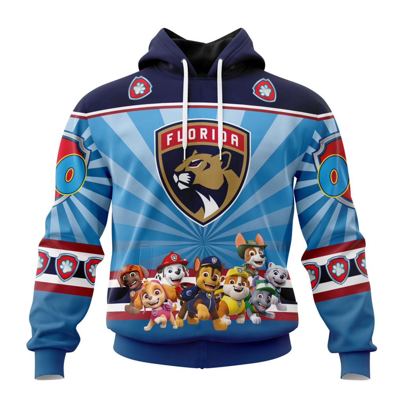 NHL Florida Panthers Special Paw Patrol Kits ST2201 3d Printed Hoodie 3d Printed Hoodie