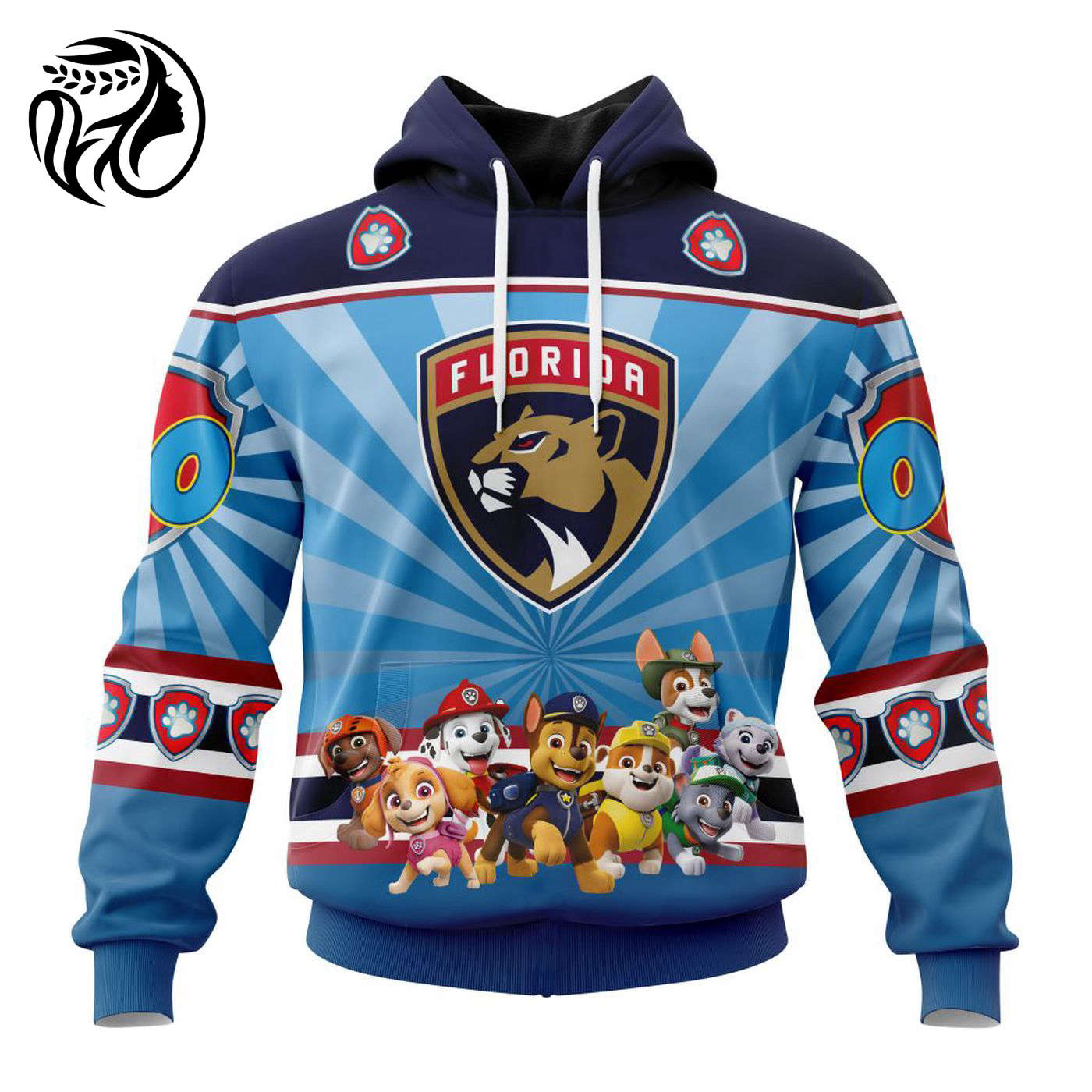NHL Florida Panthers Special Paw Patrol Kits ST2201 3d Printed Hoodie 3d Printed Hoodie