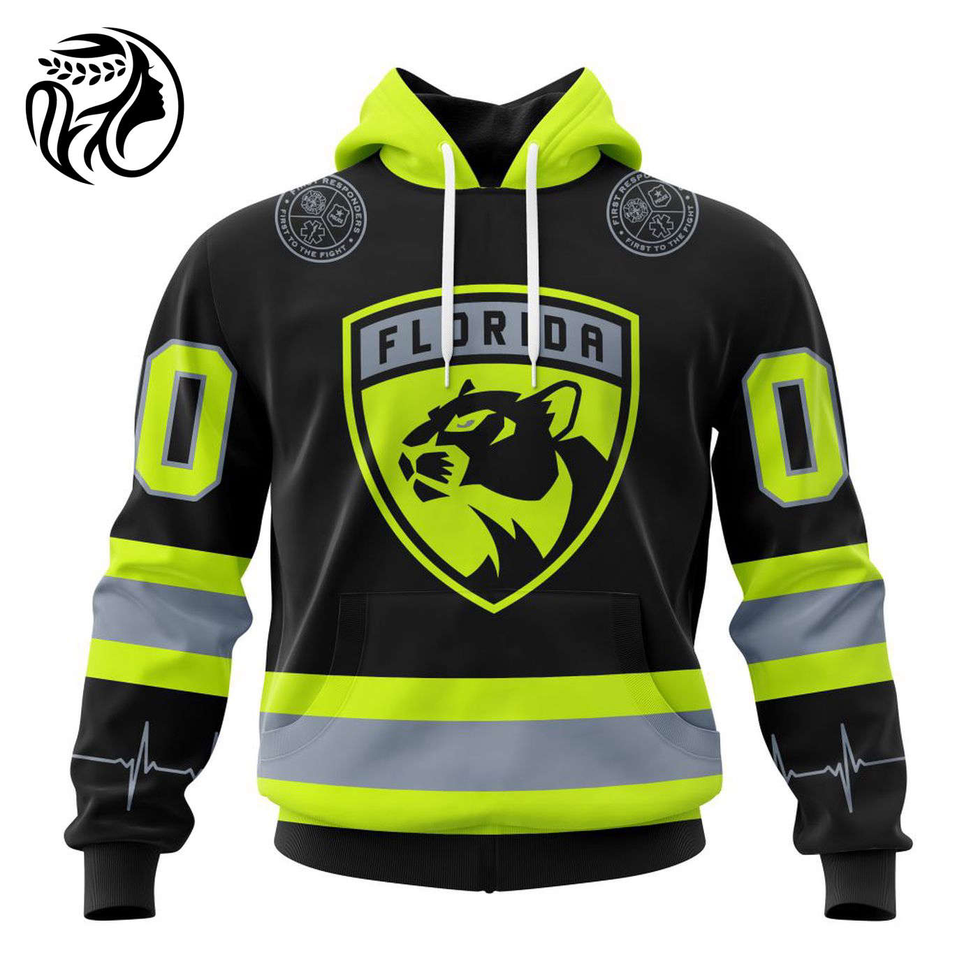 NHL Florida Panthers | Specialized Unisex Kits With FireFighter Uniforms Color 3d Printed Hoodie 3d Printed Hoodie