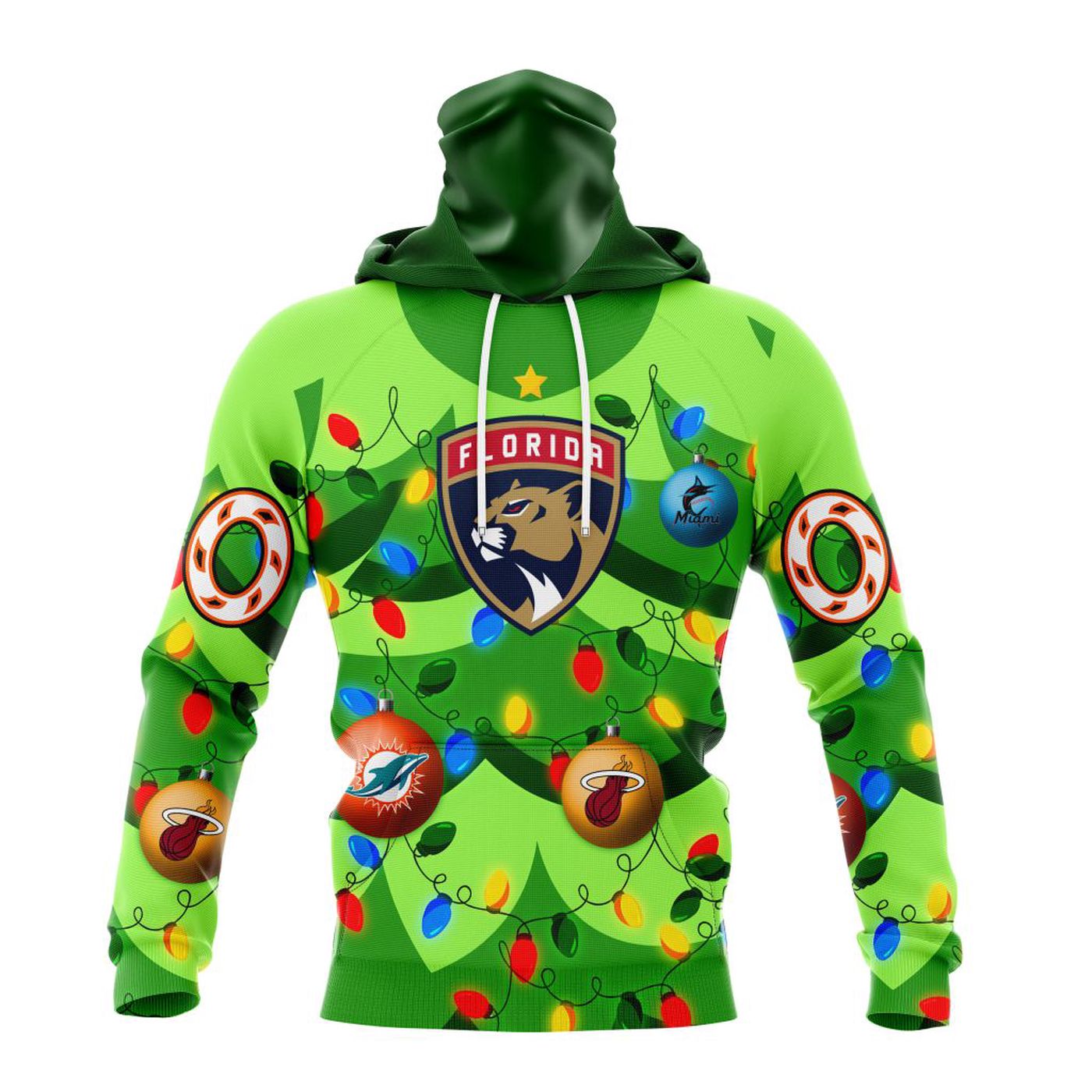NHL Florida Panthers | Specialized Unisex Kits With Unisex Kits With Christmass Tree Color And City’s Sport Teams 3d Printed Hoodie 3d Printed Hoodie