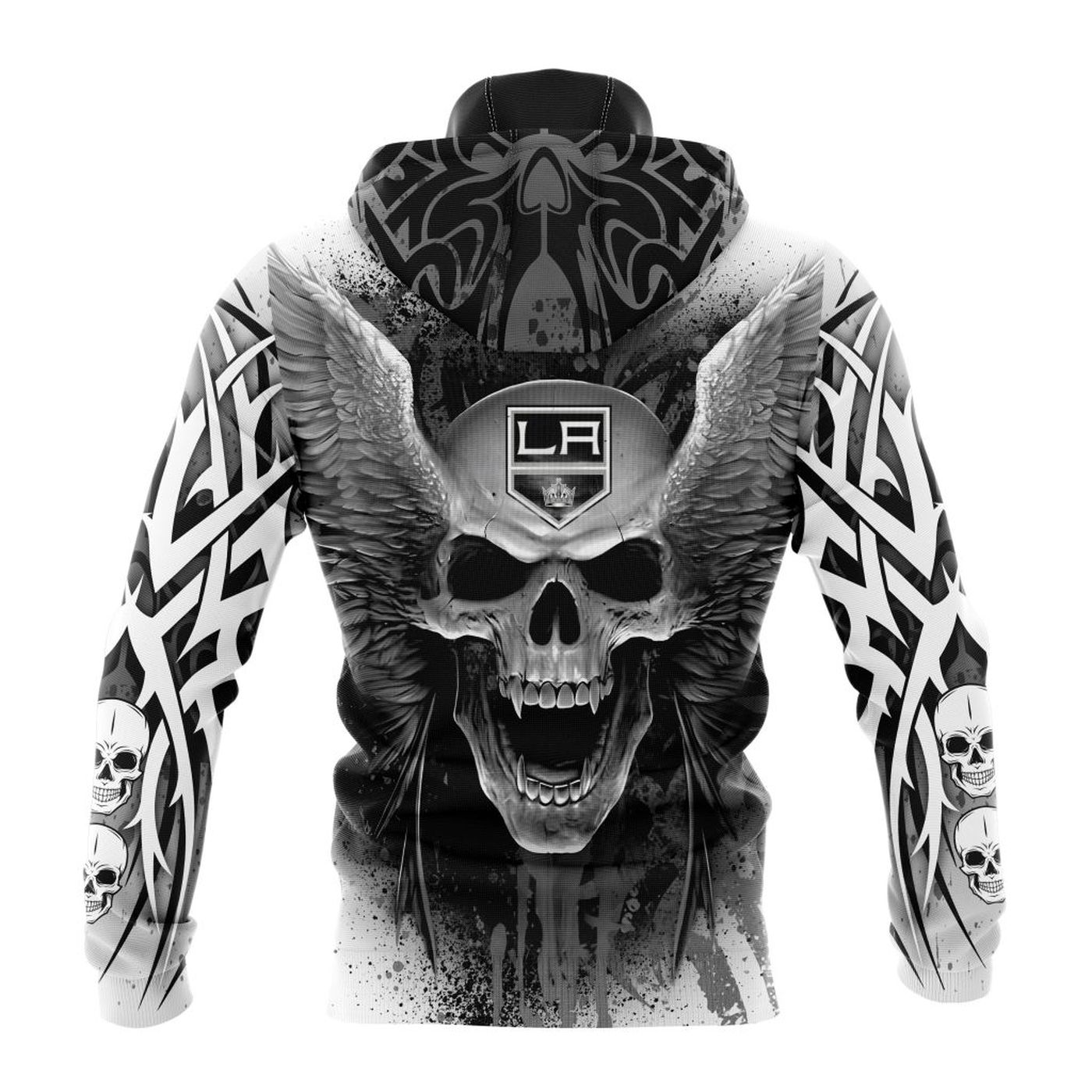 NHL Los Angeles Kings Special Kits With Skull Art ST2202 3d Printed Hoodie 3d Printed Hoodie NHL Los Angeles Kings Special Kits With Skull Art ST2202 3d Printed Hoodie 3d Printed Hoodie