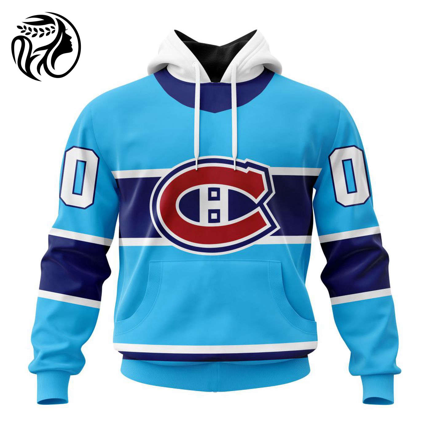NHL Montreal Canadiens Reverse Retro Kits 2022 3d Printed Hoodie 3d Printed Hoodie