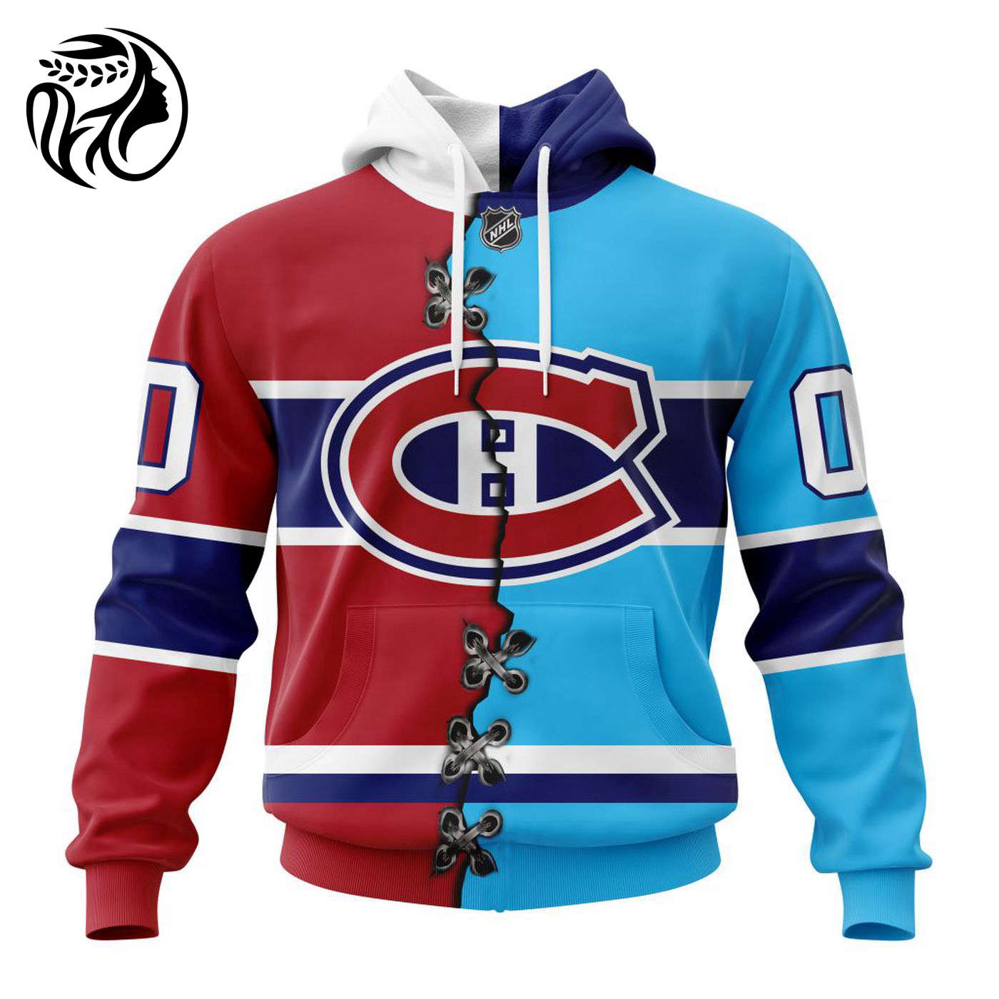 NHL Montreal Canadiens Special Home Mix Reverse Retro Personalized Kits 3d Printed Hoodie 3d Printed Hoodie
