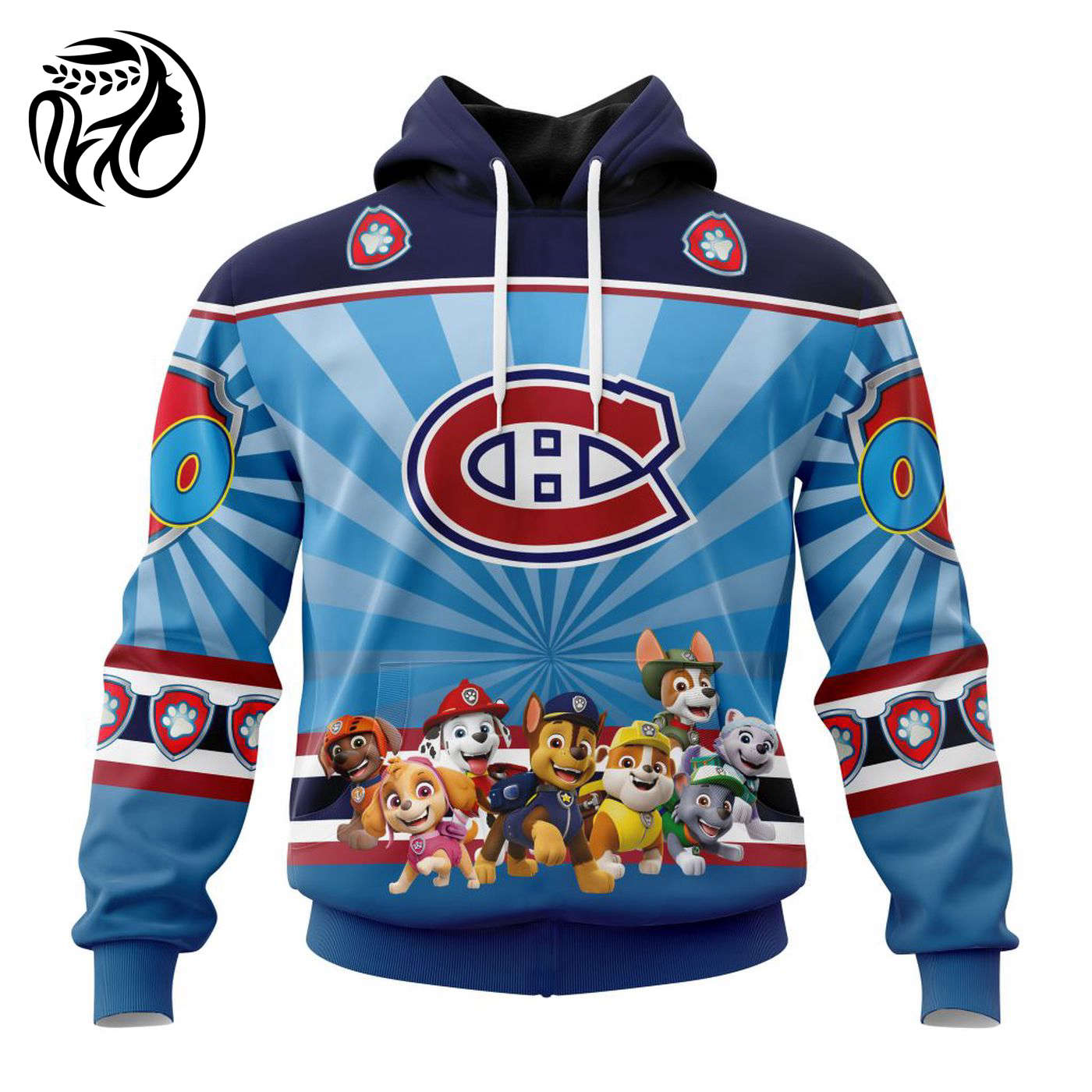 NHL Montreal Canadiens Special Paw Patrol Kits ST2201 3d Printed Hoodie 3d Printed Hoodie