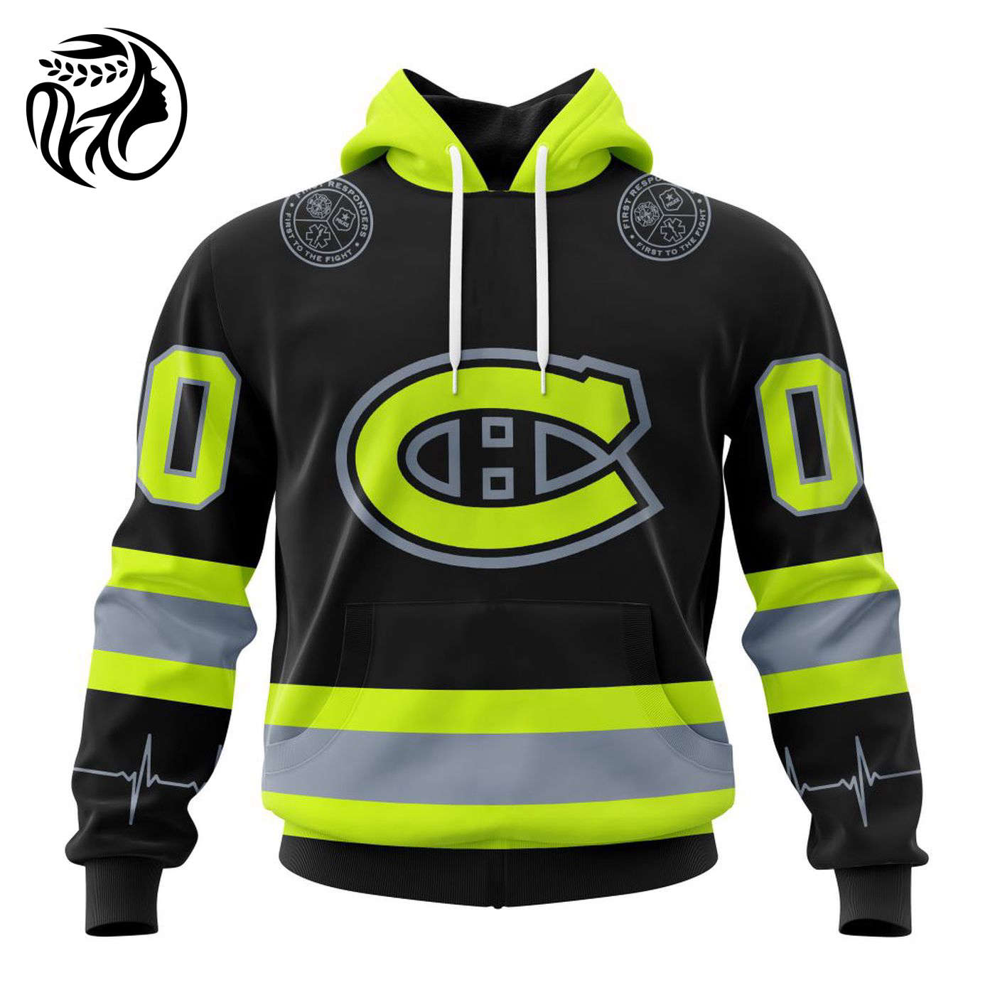 NHL Montreal Canadiens | Specialized Unisex Kits With FireFighter Uniforms Color 3d Printed Hoodie 3d Printed Hoodie