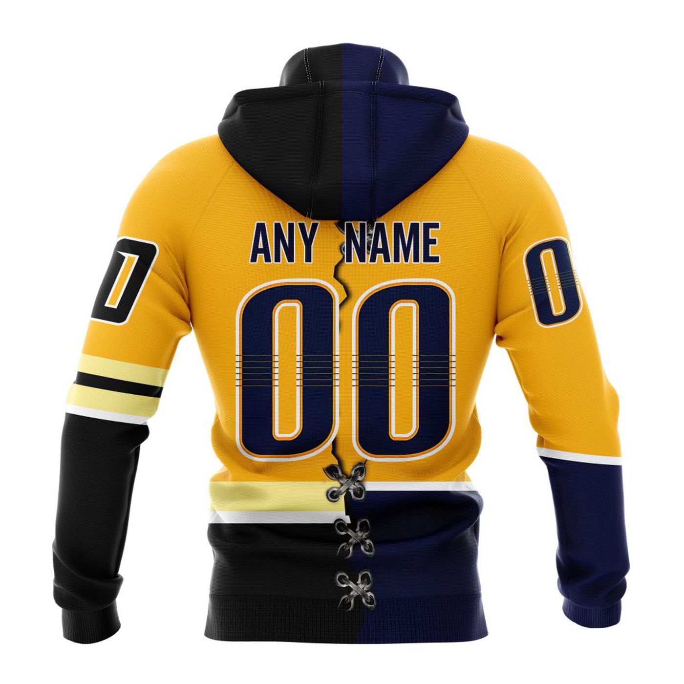 NHL Nashville Predators Special Home Mix Reverse Retro Personalized Kits 3d Printed Hoodie 3d Printed Hoodie