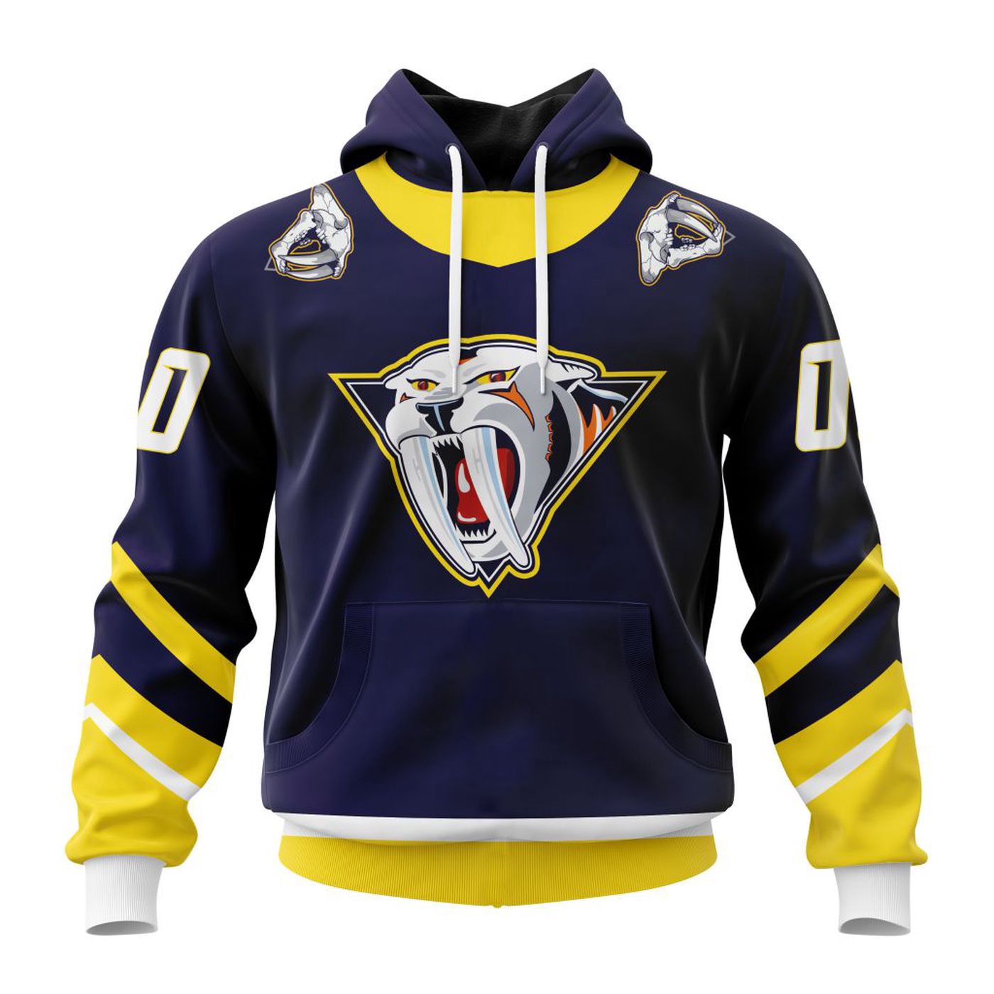 NHL Nashville Predators | Specialized Unisex Kits With Retro Concepts 3d Printed Hoodie 3d Printed Hoodie