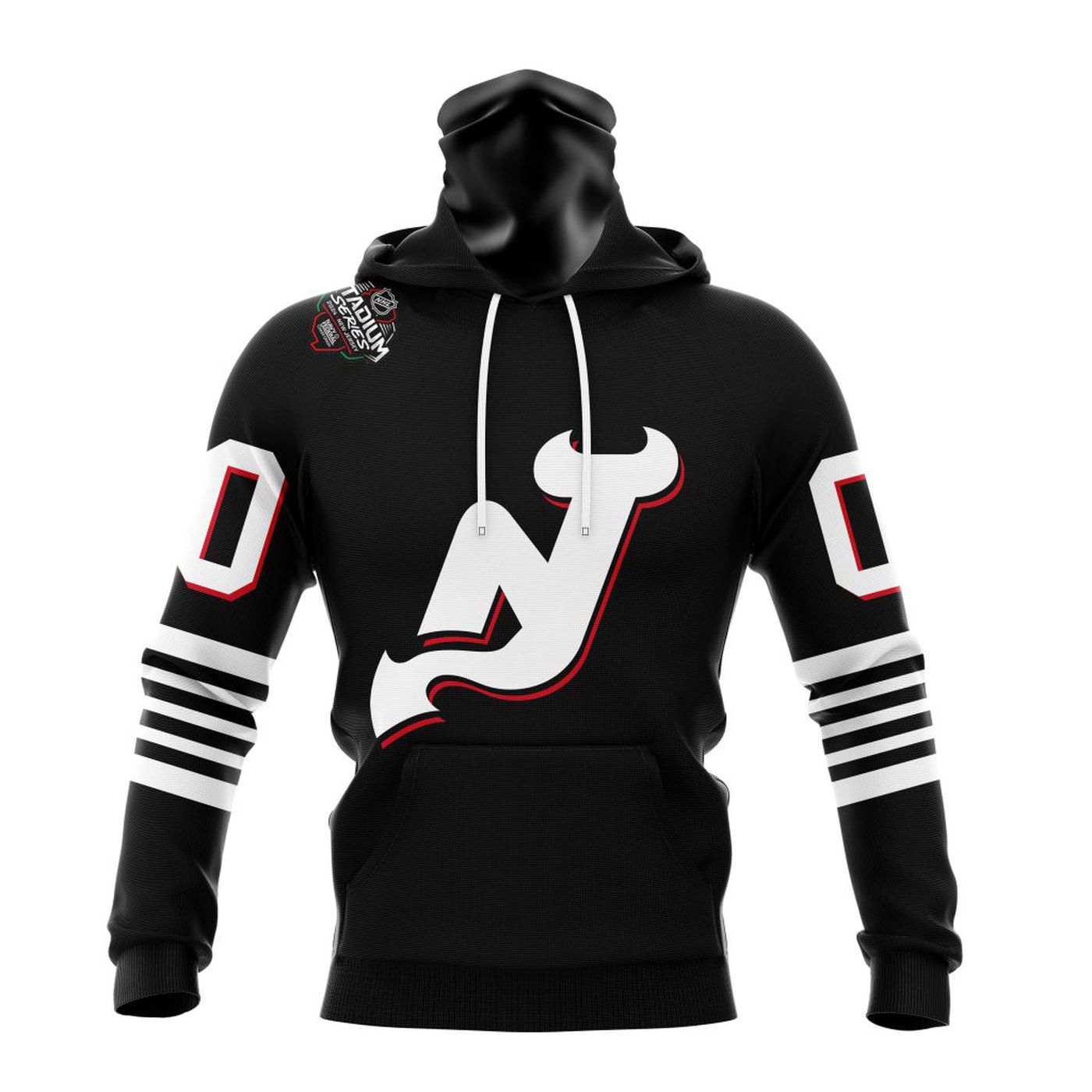NHL New Jersey Devils 2024 Stadium Series Design Concept Kits 3d Printed Hoodie 3d Printed Hoodie