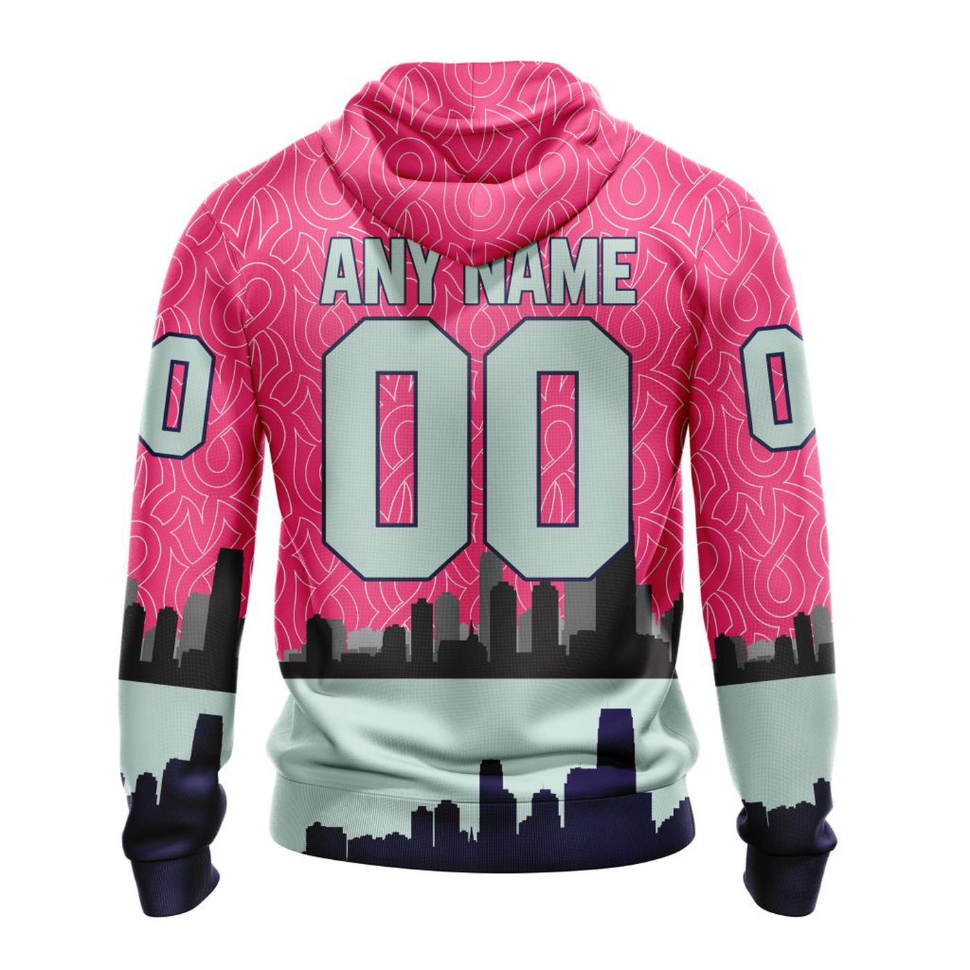 NHL New Jersey Devils | Specialized Unisex Kits Hockey Fights Against Cancer V0222 3d Printed Hoodie 3d Printed Hoodie