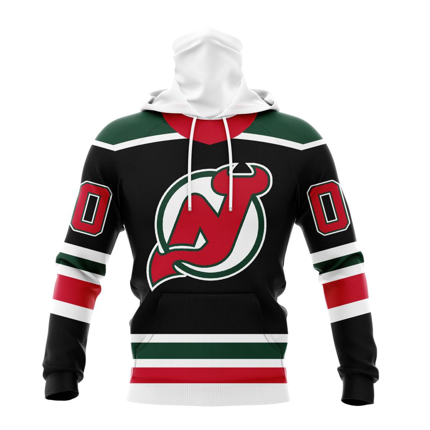 NHL New Jersey Devils | Specialized Unisex Kits With Retro Concepts 3d Printed Hoodie 3d Printed Hoodie