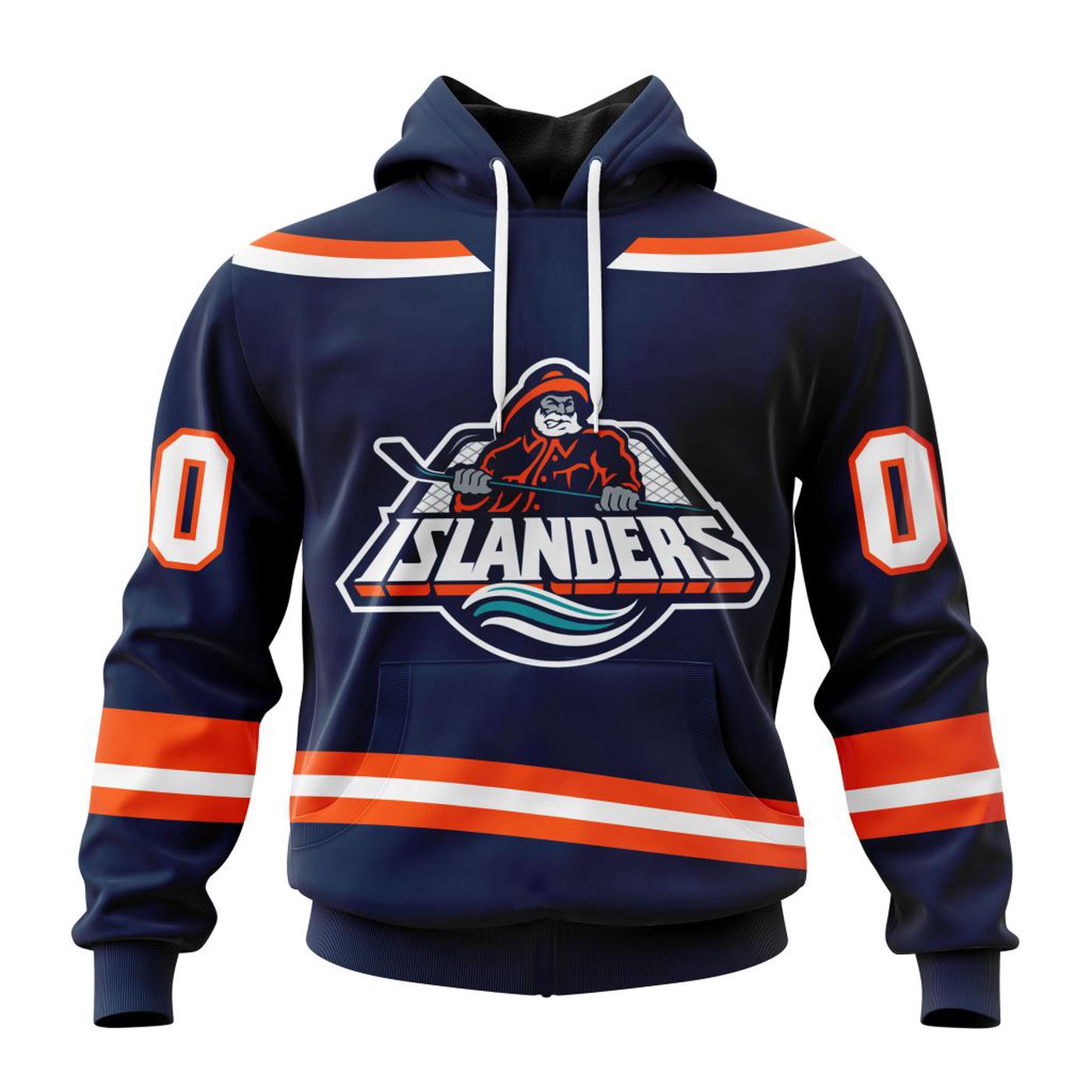 NHL New York Islanders Reverse Retro Kits 2022 3d Printed Hoodie 3d Printed Hoodie
