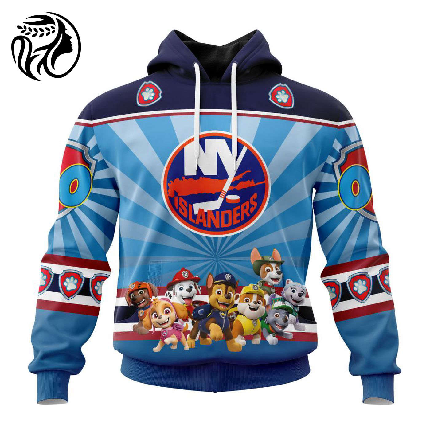 NHL New York Islanders Special Paw Patrol Kits ST2201 3d Printed Hoodie 3d Printed Hoodie