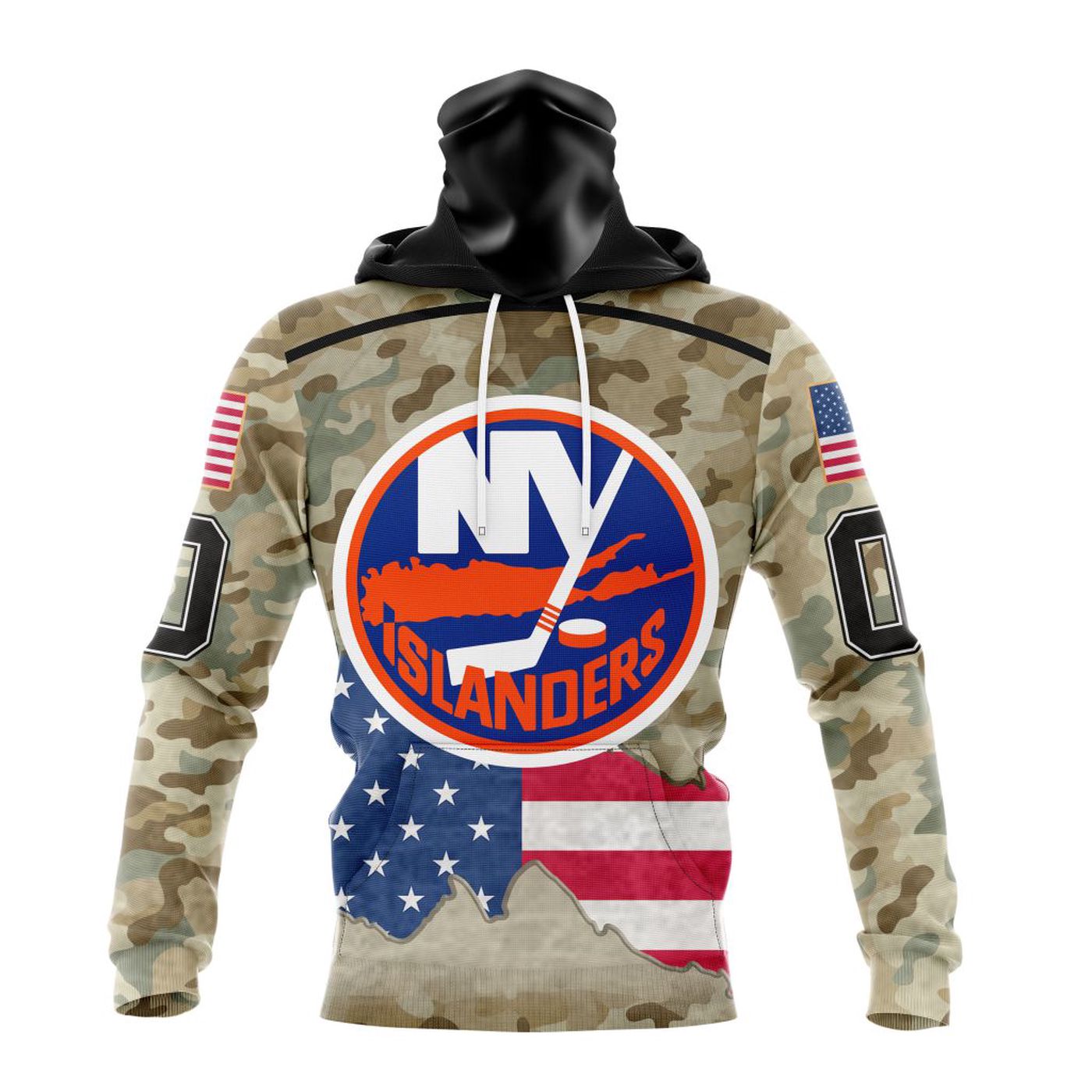 NHL New York Islanders | Specialized Kits For United State With Camo Color 3d Printed Hoodie 3d Printed Hoodie