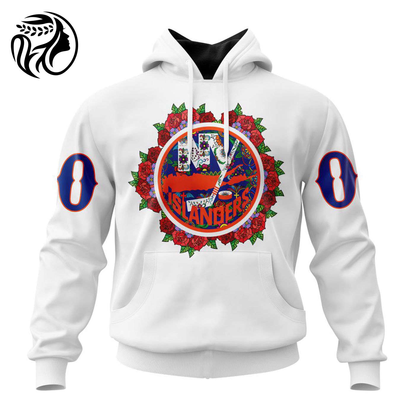 NHL New York Islanders | Specialized Unisex Kits Dia De Muertos 3d Printed Hoodie 3d Printed Hoodie