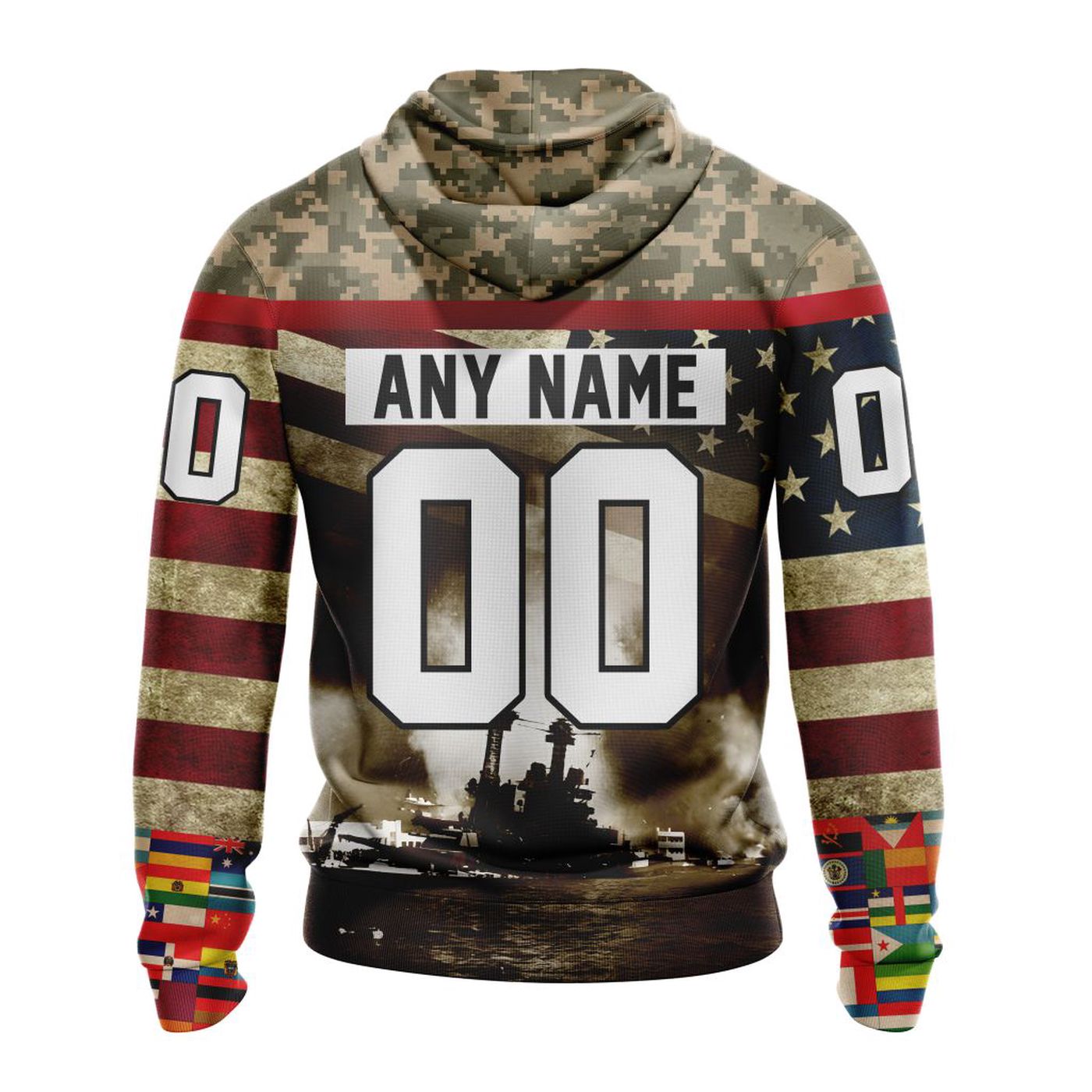 NHL New York Islanders | Specialized Unisex Kits Remember Pearl Harbor 3d Printed Hoodie 3d Printed Hoodie