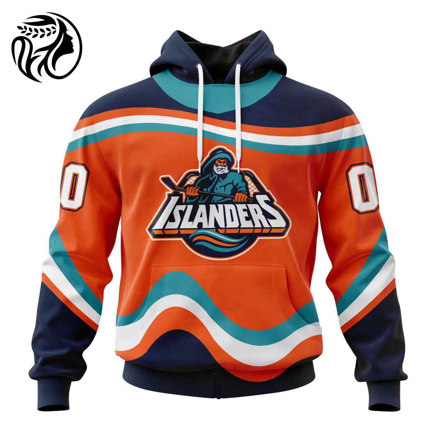NHL New York Islanders | Specialized Unisex Kits With Retro Concepts 3d Printed Hoodie 3d Printed Hoodie