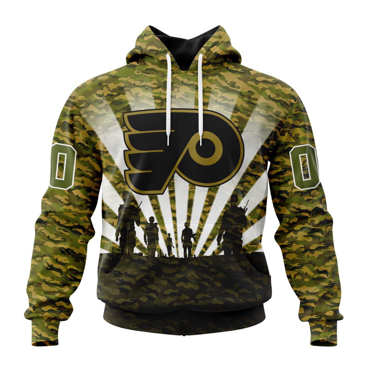 NHL Philadelphia Flyers Special Military Camo Kits For Veterans Day And Rememberance Day ST2201 3d Printed Hoodie 3d Printed Hoodie