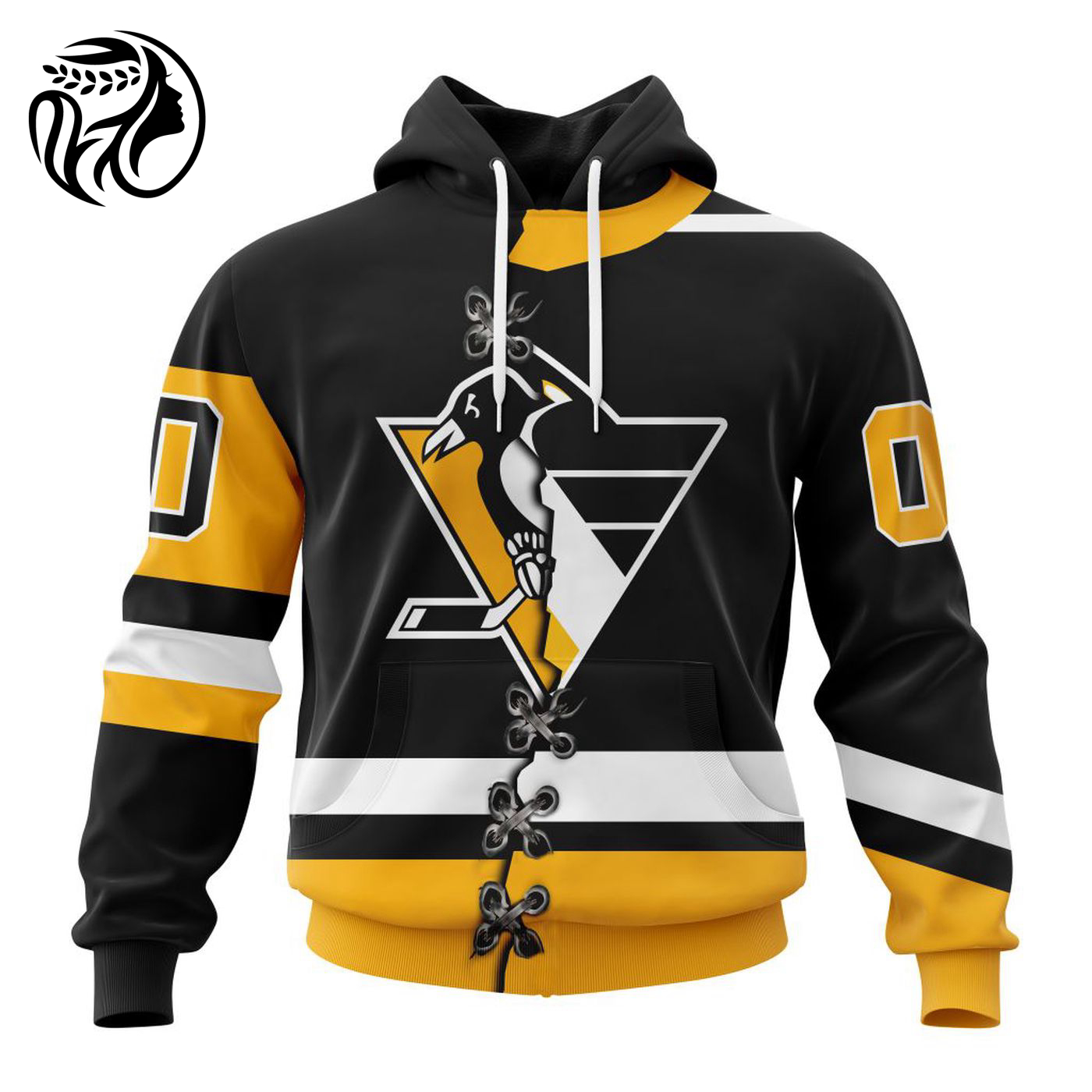 NHL Pittsburgh Penguins Special Home Mix Reverse Retro Personalized Kits 3d Printed Hoodie 3d Printed Hoodie