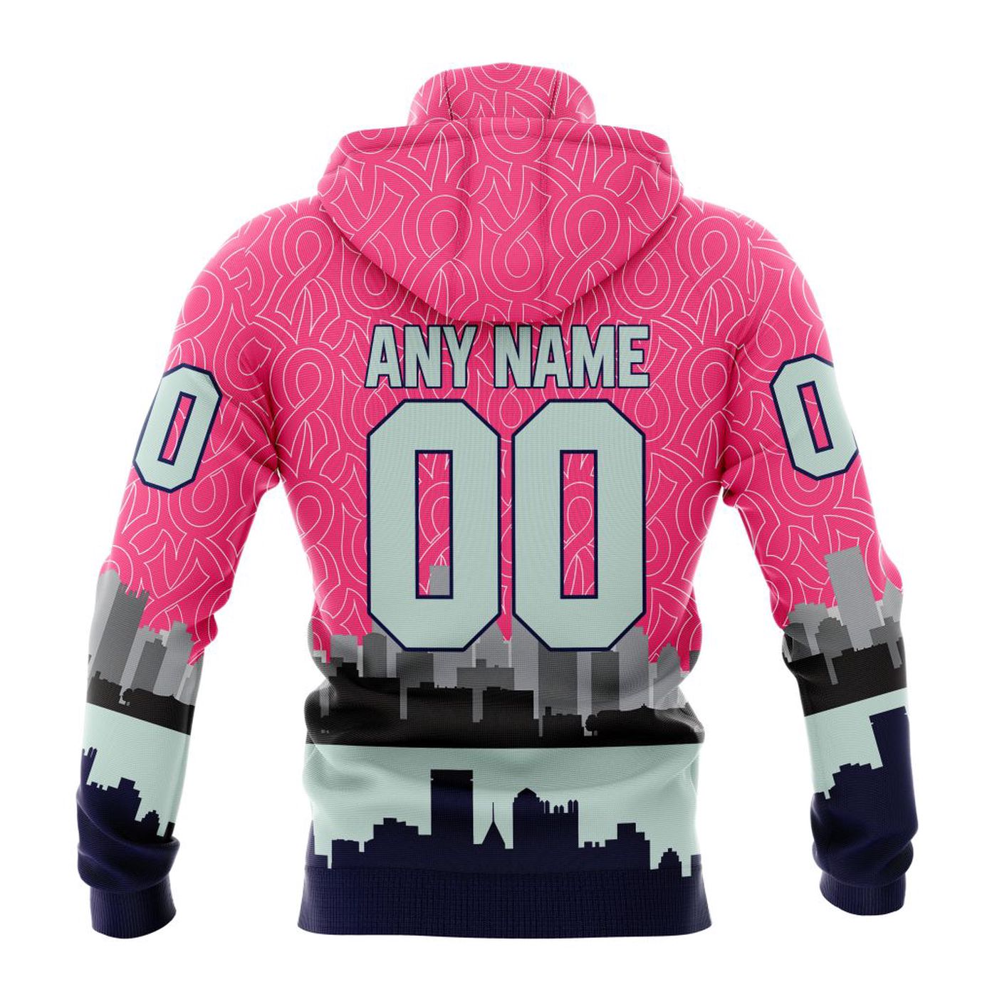 NHL Pittsburgh Penguins | Specialized Unisex Kits Hockey Fights Against Cancer V0222 3d Printed Hoodie 3d Printed Hoodie