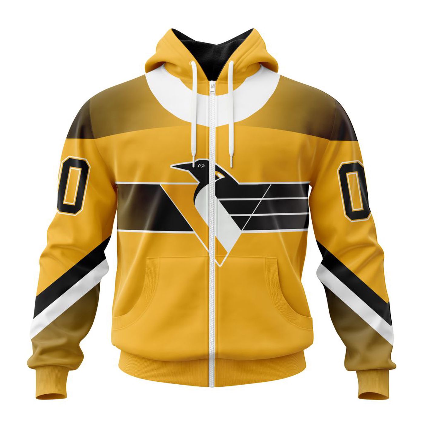 NHL Pittsburgh Penguins | Specialized Unisex Kits With Retro Concepts 3d Printed Hoodie 3d Printed Hoodie