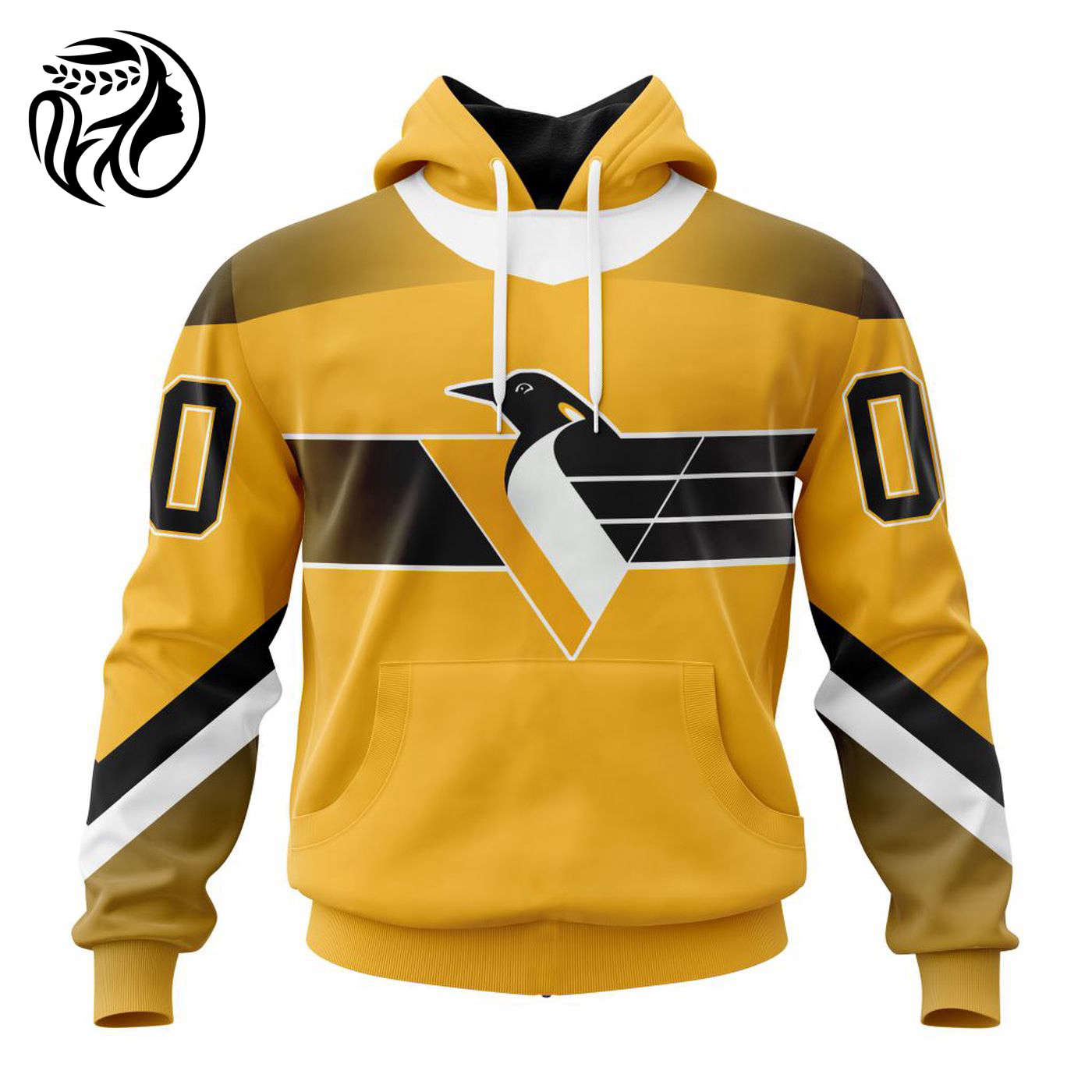 NHL Pittsburgh Penguins | Specialized Unisex Kits With Retro Concepts 3d Printed Hoodie 3d Printed Hoodie