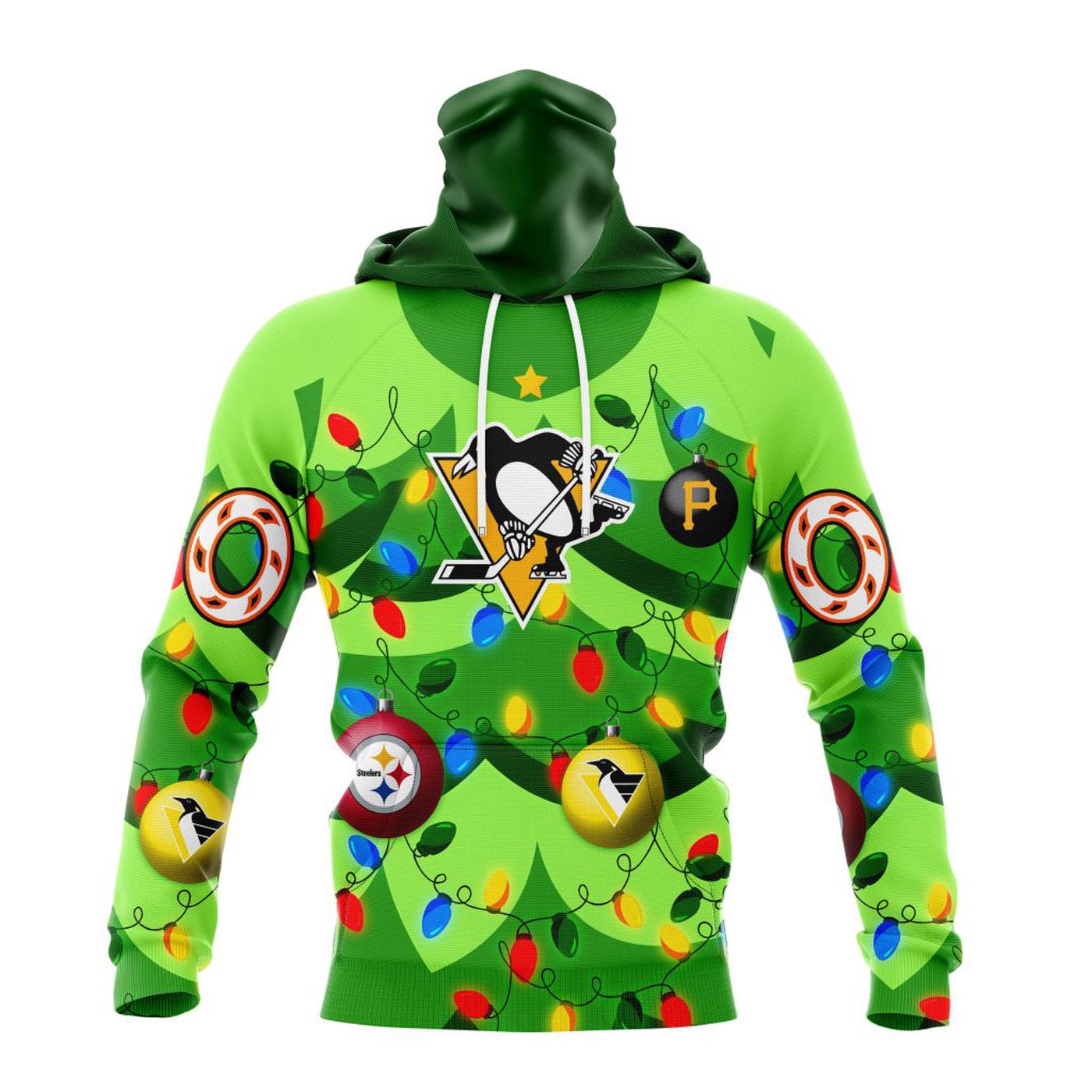 NHL Pittsburgh Penguins | Specialized Unisex Kits With Unisex Kits With Christmass Tree Color And City’s Sport Teams 3d Printed Hoodie 3d Printed Hoodie