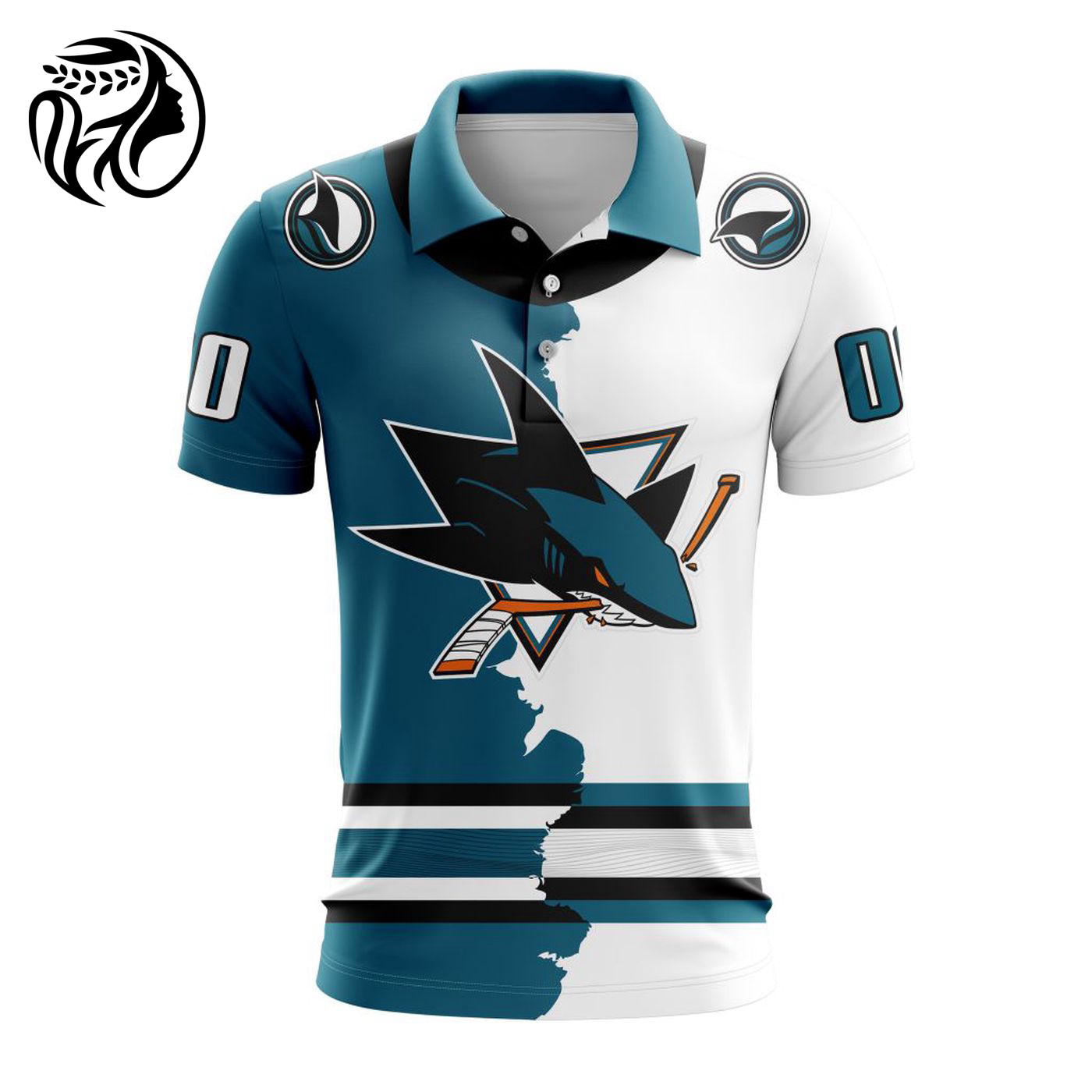 NHL San Jose Sharks Personalize 2023 Home Mix Away Kits 3d Printed Hoodie 3d Printed Hoodie