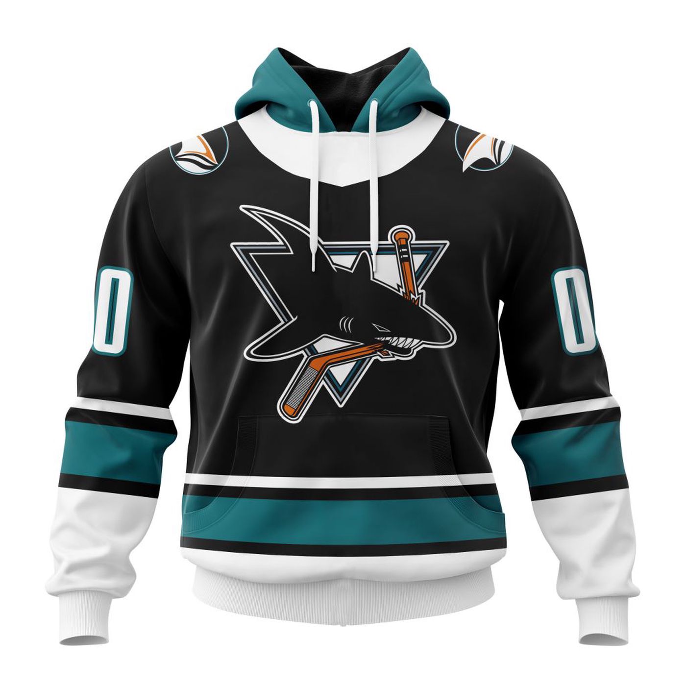 NHL San Jose Sharks | Specialized Unisex Kits With Retro Concepts 3d Printed Hoodie 3d Printed Hoodie