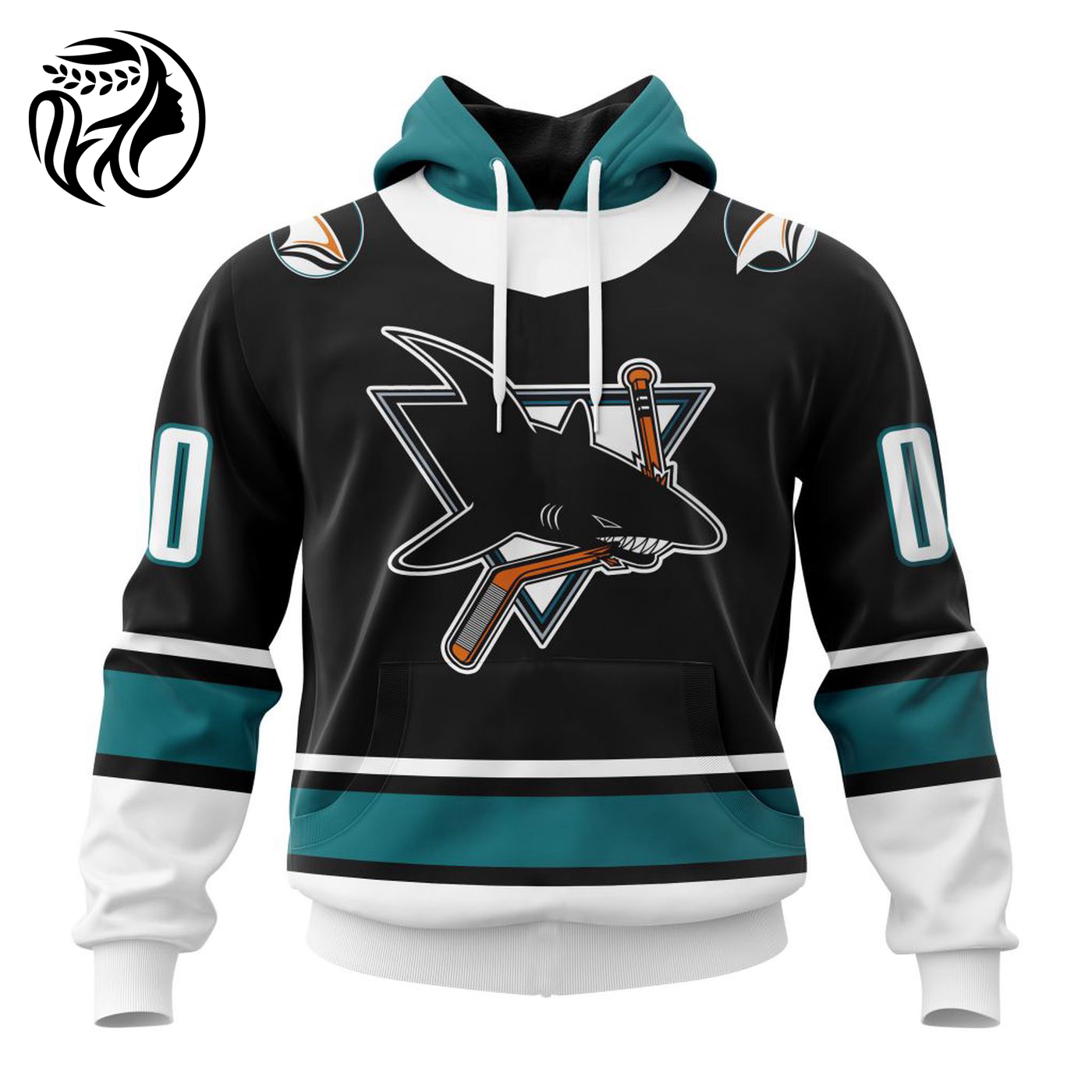 NHL San Jose Sharks | Specialized Unisex Kits With Retro Concepts 3d Printed Hoodie 3d Printed Hoodie