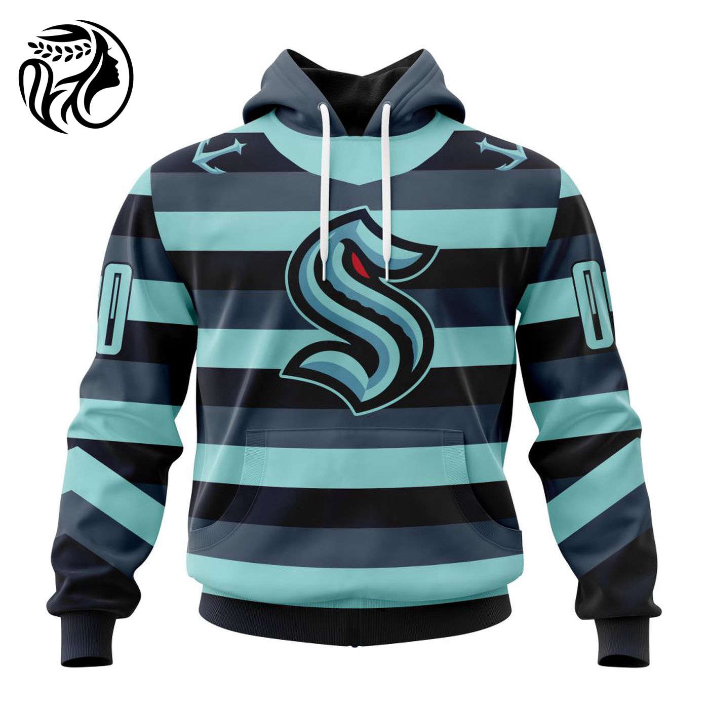 NHL Seattle Kraken | Specialized Unisex Kits With Retro Concepts 3d Printed Hoodie 3d Printed Hoodie