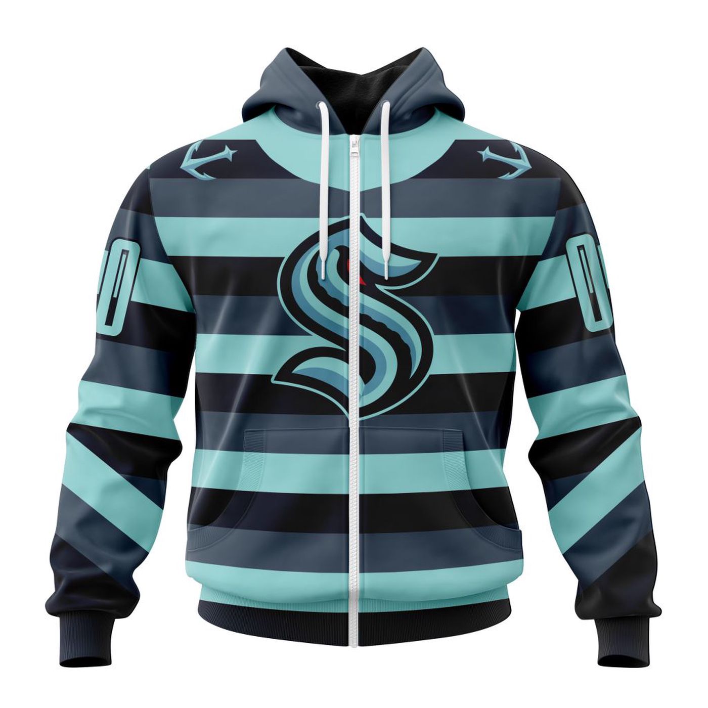 NHL Seattle Kraken | Specialized Unisex Kits With Retro Concepts 3d Printed Hoodie 3d Printed Hoodie